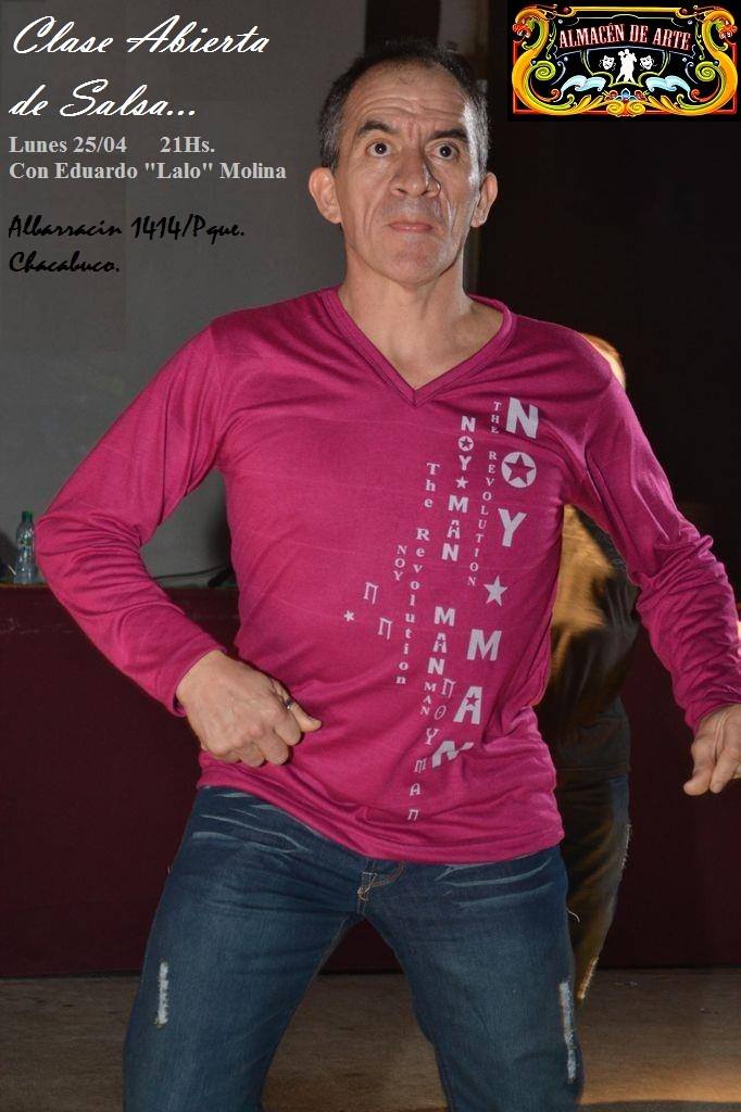 Clase Abierta de SALSA!! con Eduardo Molina