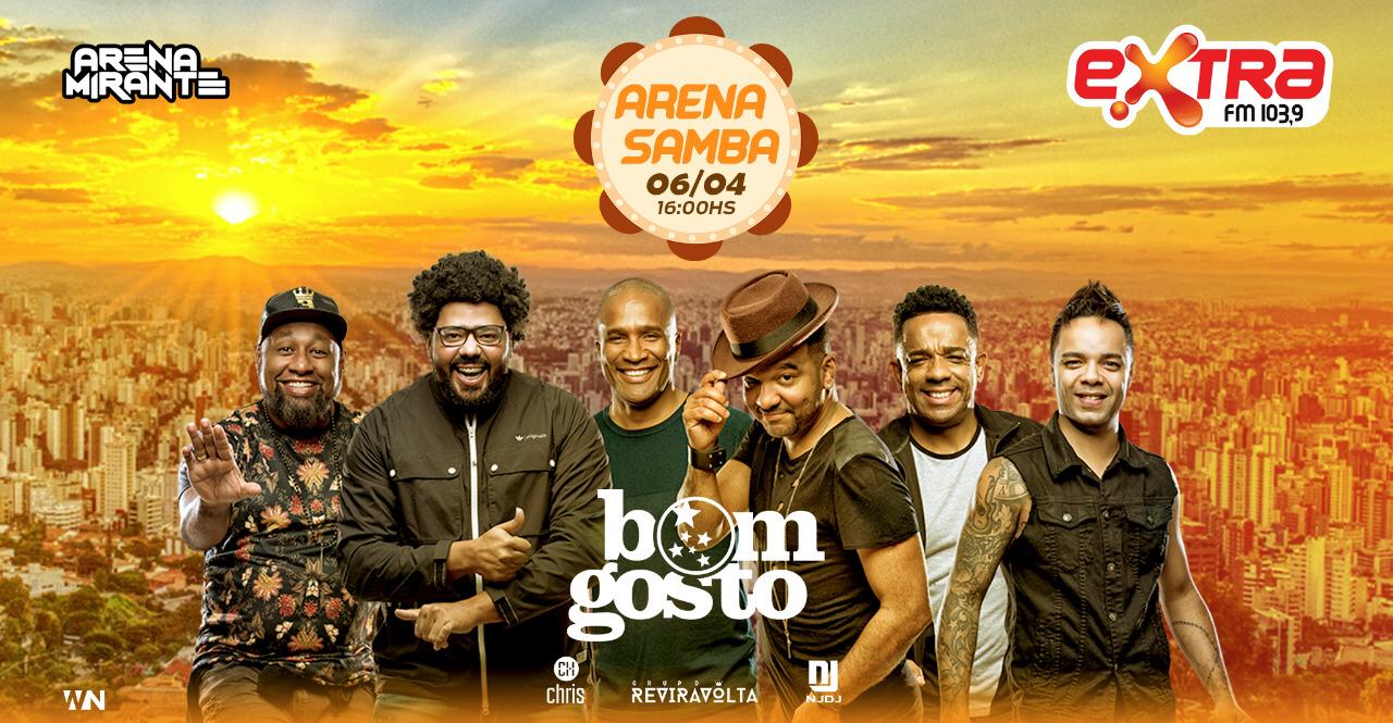 Arena Samba 1° Edição 06 04 Com Grupo Bom Gosto