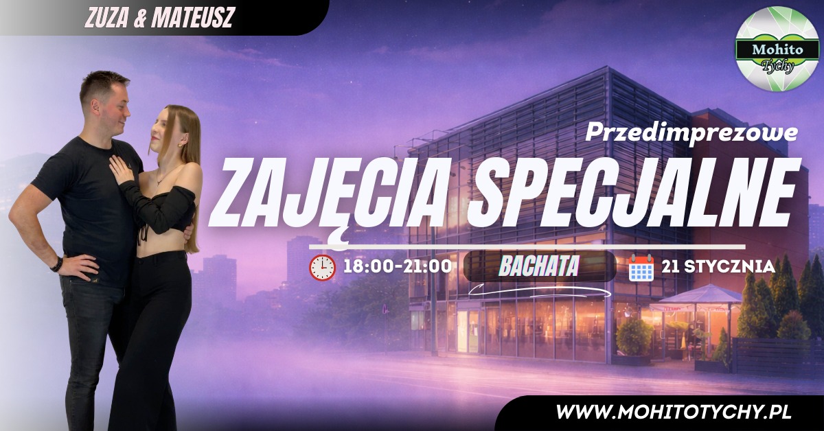 Przedimprezowe zajęcia specjalne z Zuzanną i Mateuszem