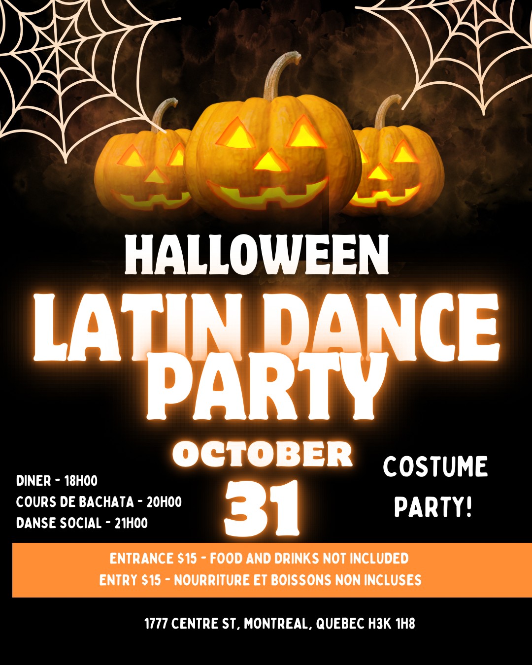 Halloween Latin Dance Party