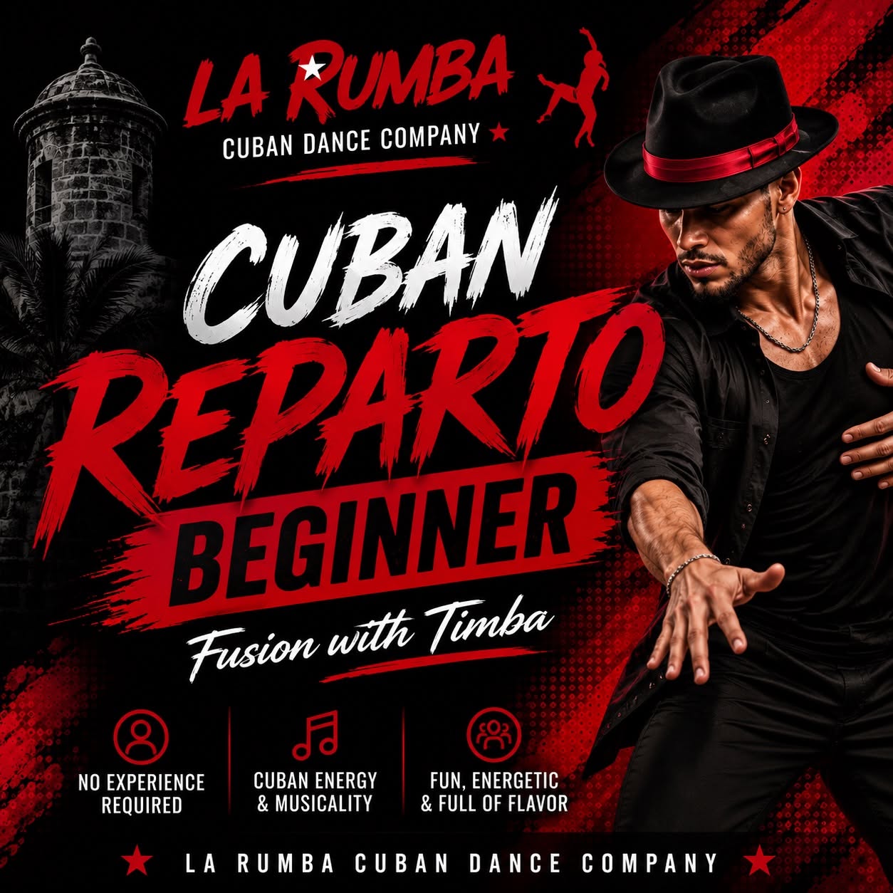 🔥 CUBAN REPARTO BEGINNER CLASSES 🇨🇺