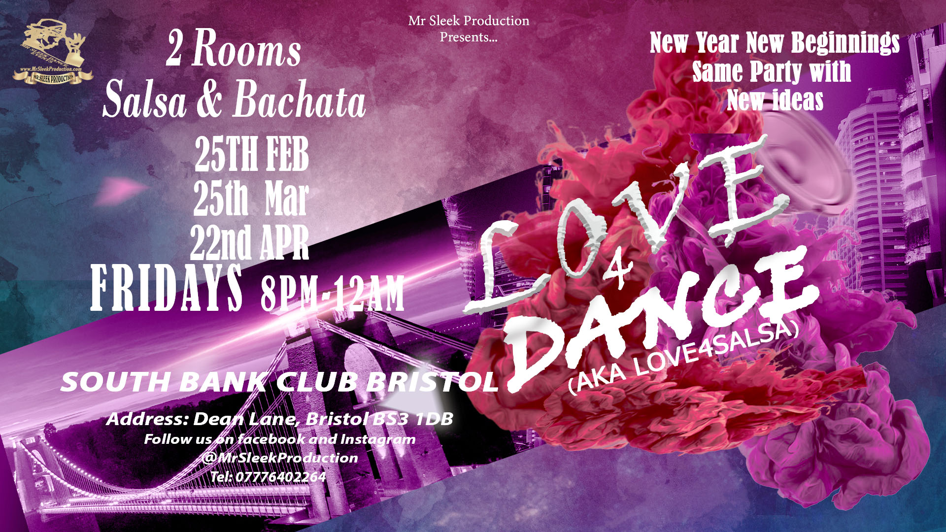 Love4Dance Monthly Salsa & Bachata Party