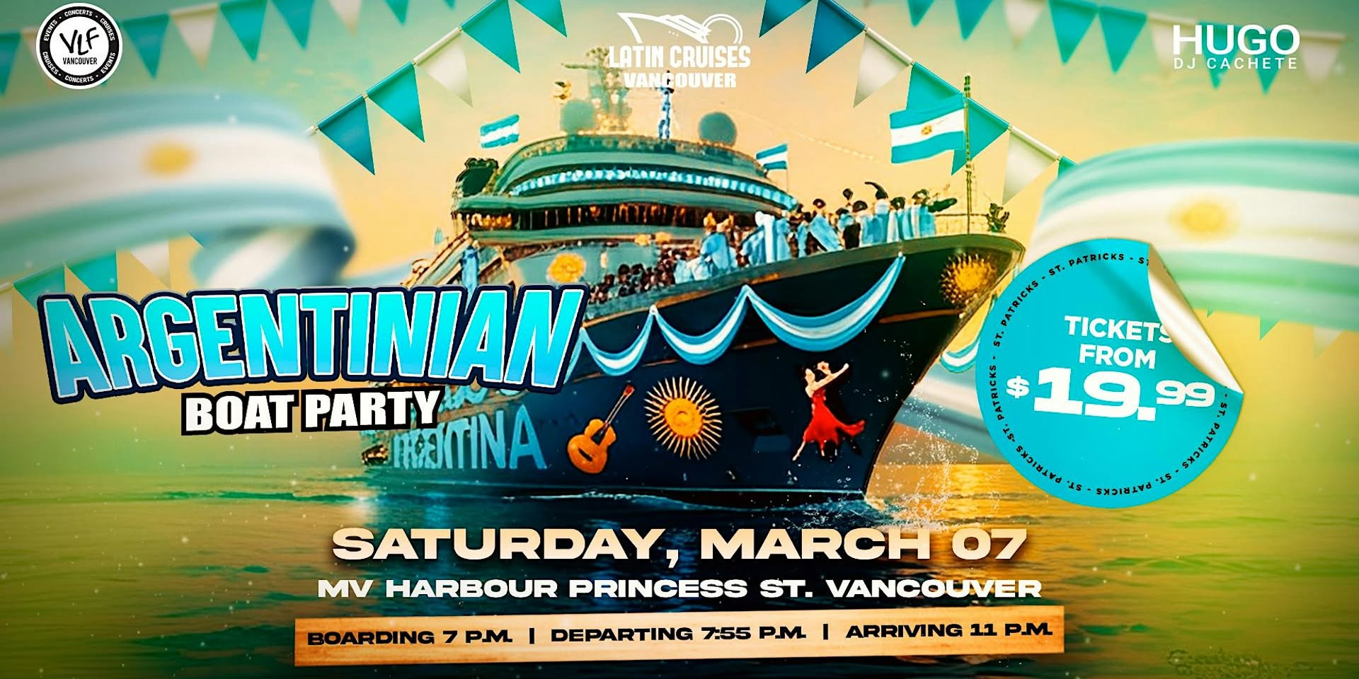 ARGENTINIAN BOAT PARTY at MV Harbour Princess