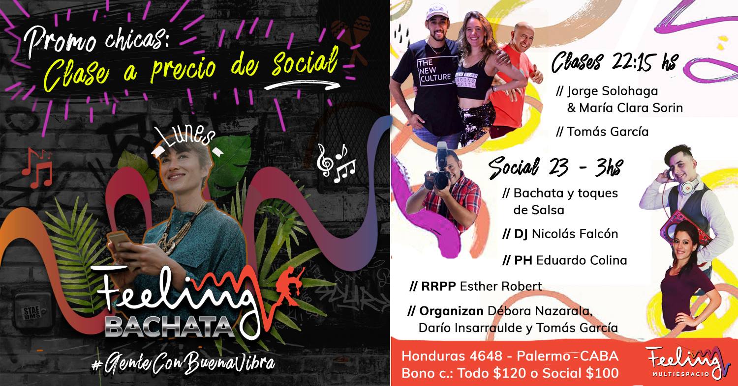 Feeling Bachata - Lunes 12 3 18 #GenteConBuenaVibra