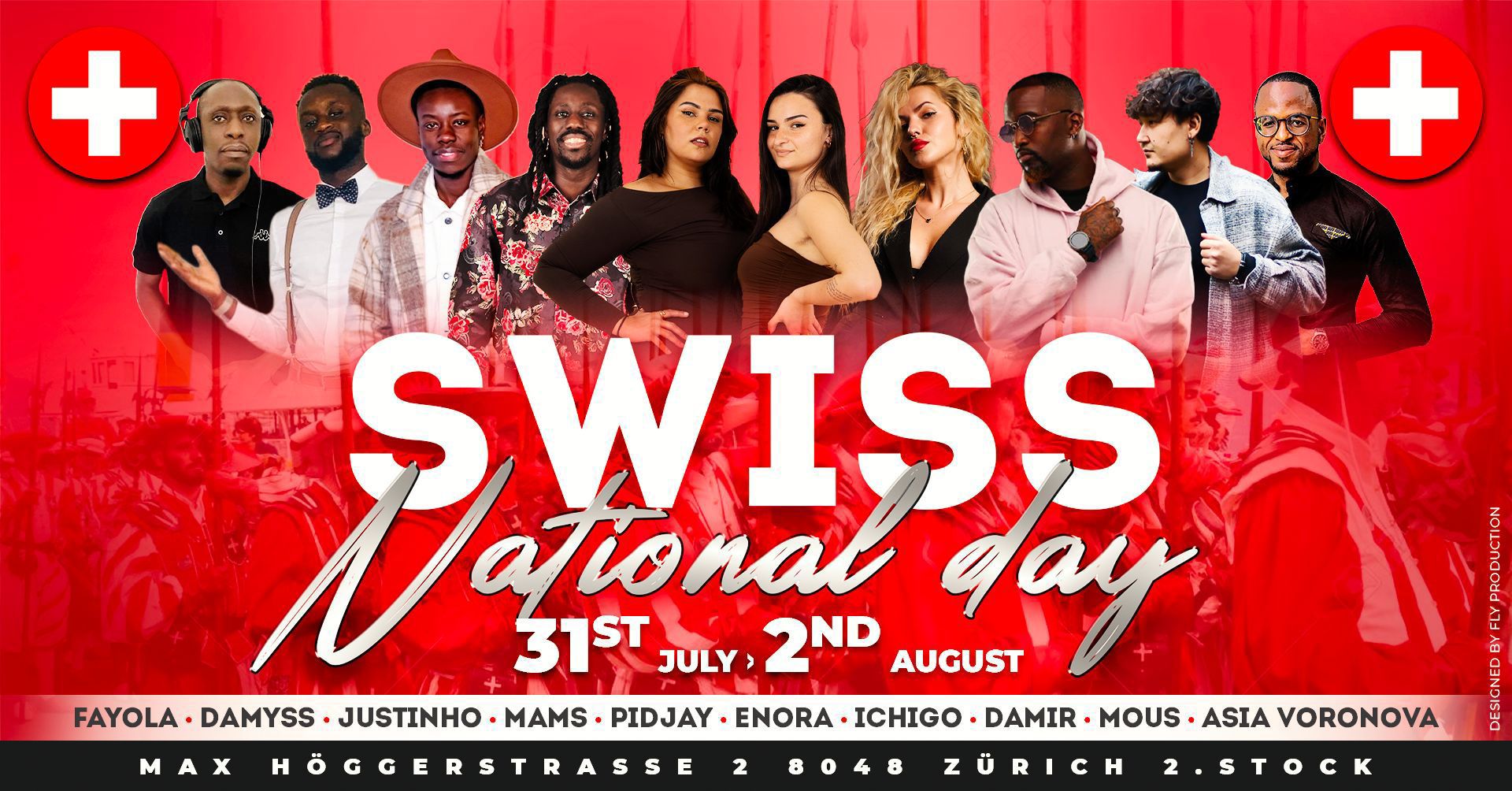 Swiss National Day Urban Kiz Weekender 8 edition