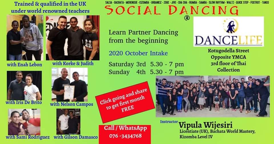 Social Dancing New Intake - October 2020