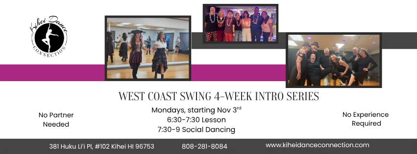 West Coast Swing 4 Week Intro Series