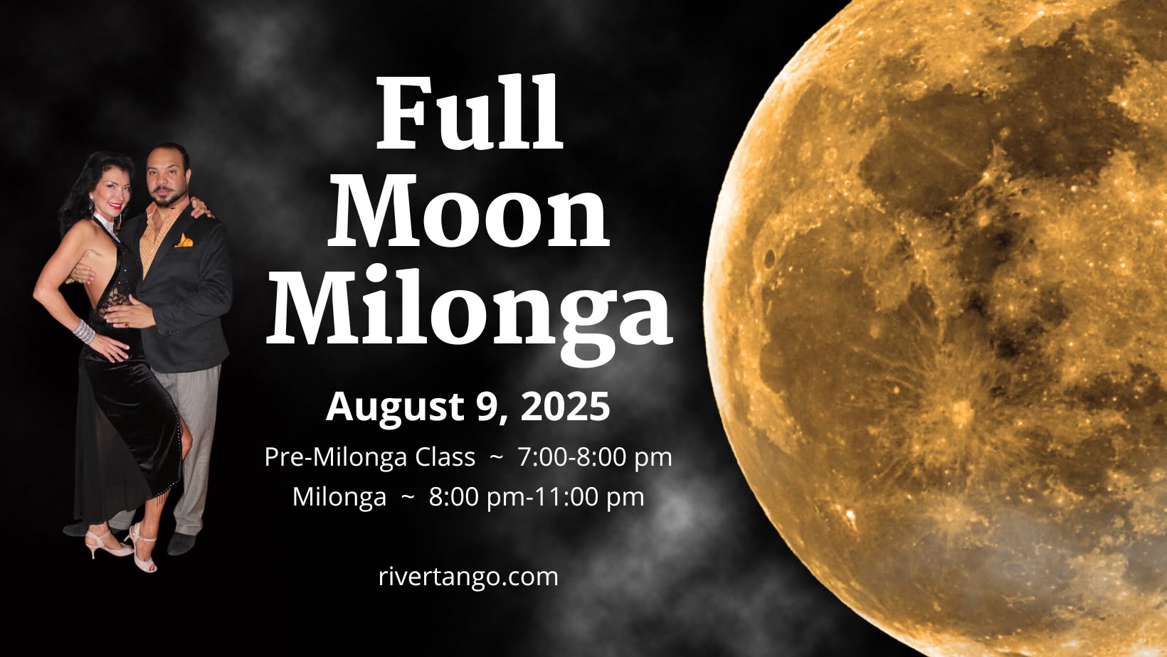 Full Moon Milonga with Pre-Milonga Workshop!
