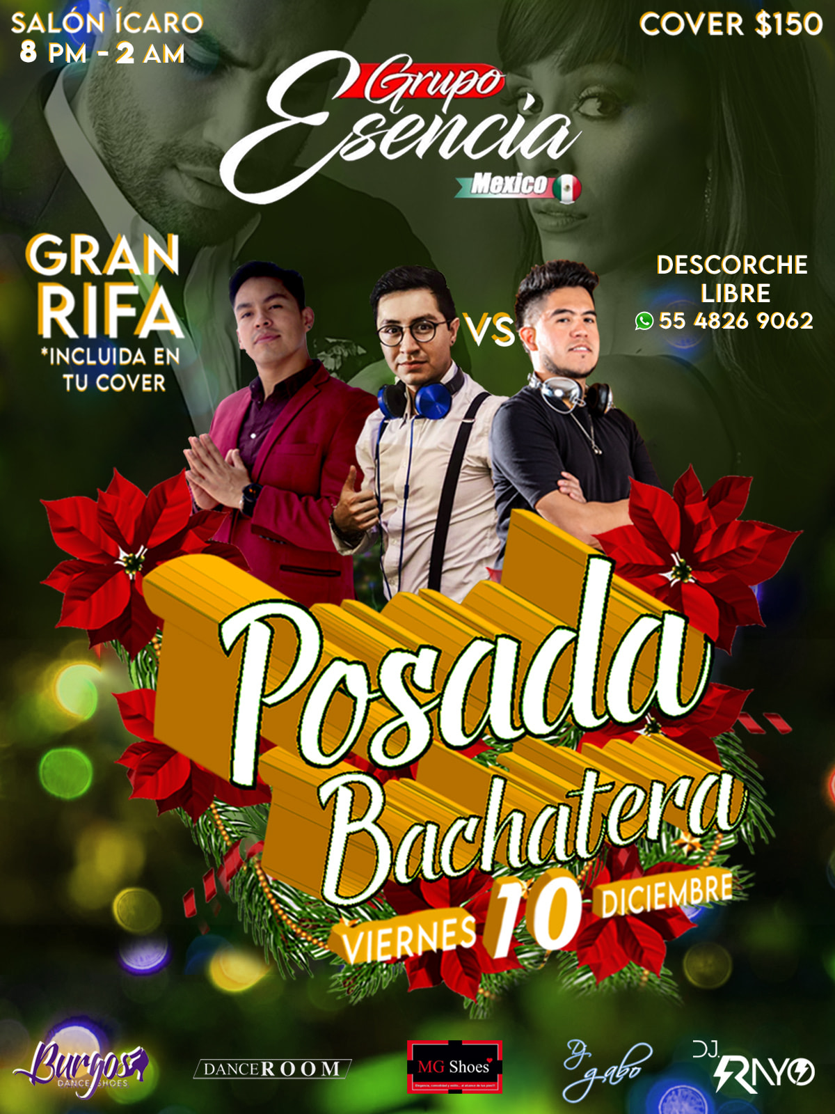 Posada Bachatera #GrupoEsenciaMéxico