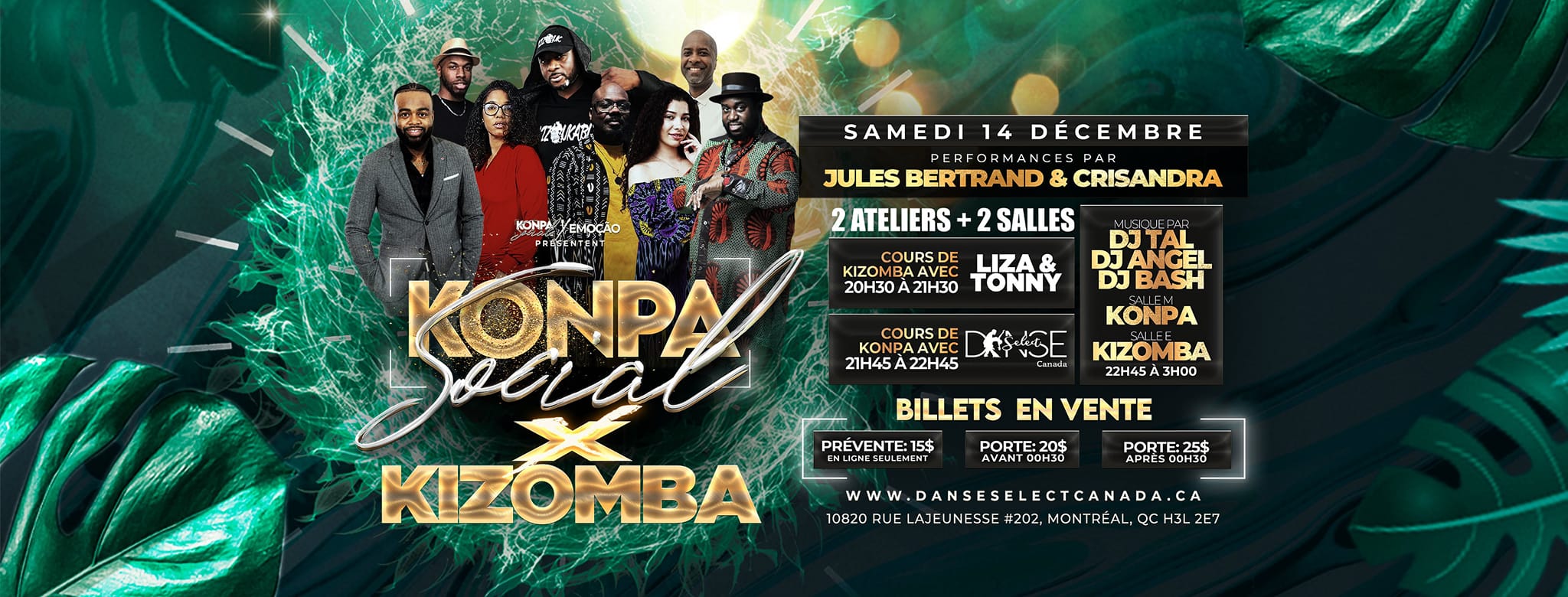 Konpa Social × Kizomba