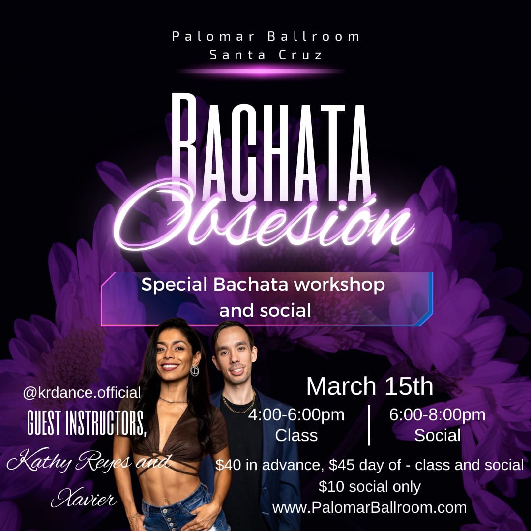Bachata Obsesión with Workshop by Kathy Reyes & Xavier