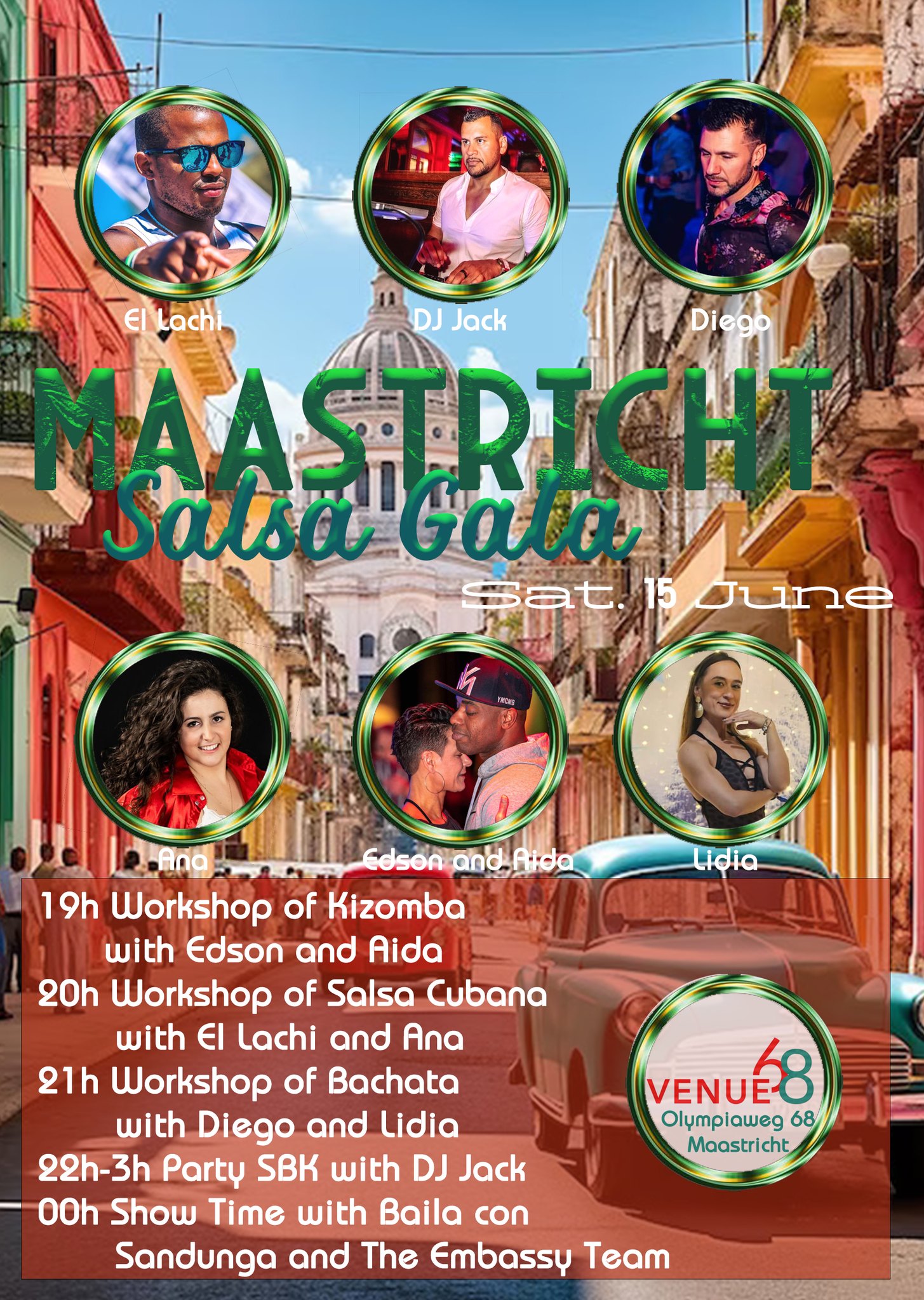 Maastricht Salsa Gala Sat. 15 June 2024