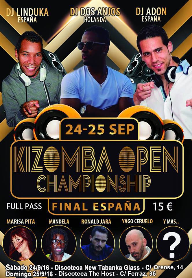 Kizomba Weekend Madrid Kizomba Open Championship - 24 & 25 de Septiembre