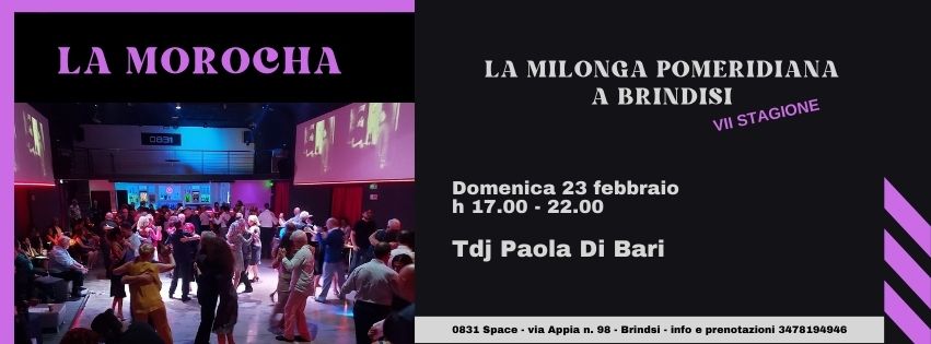 La Morocha_milonga pomeridiana a Brindisi