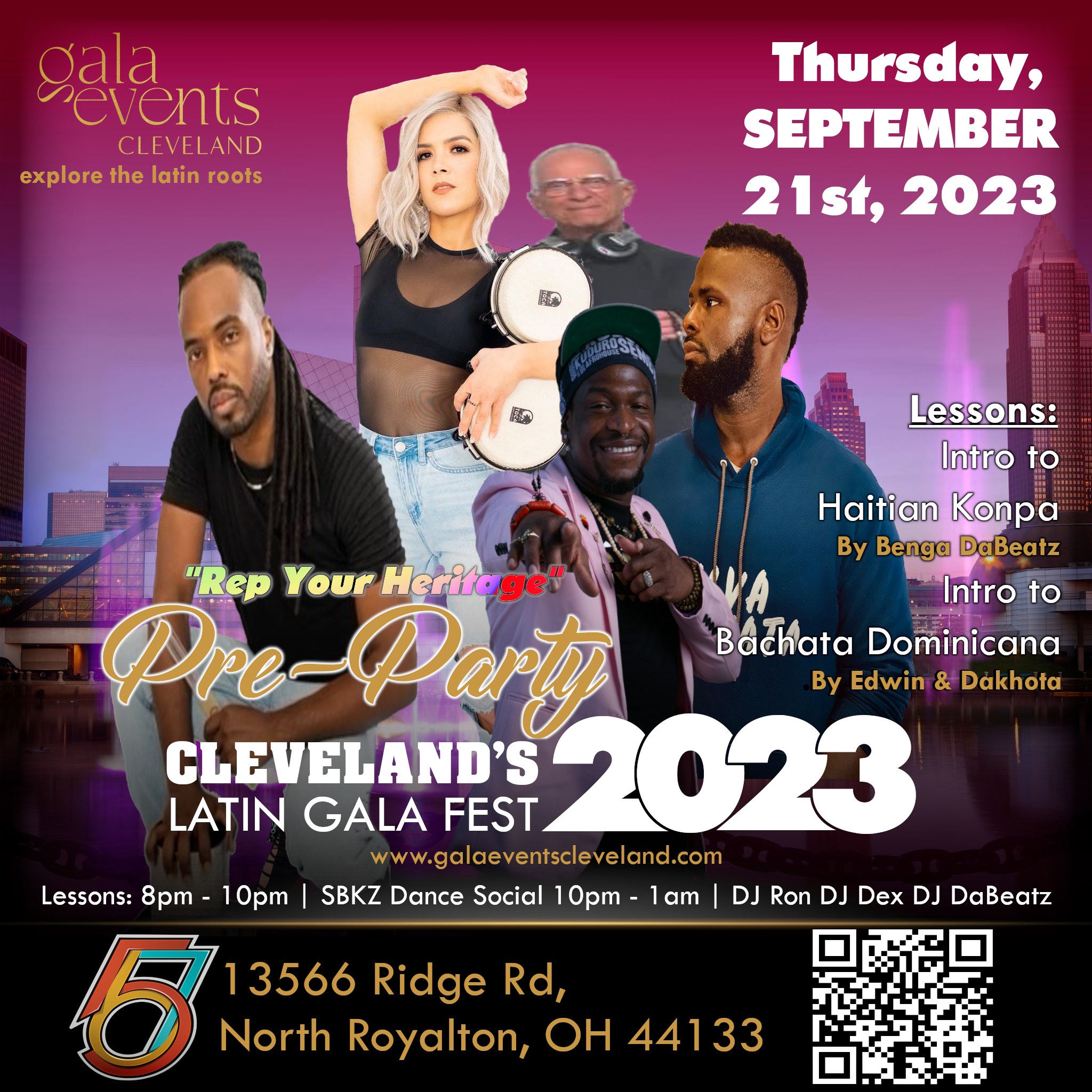 Pre-Party @Cleveland's Latin GALA 2023
