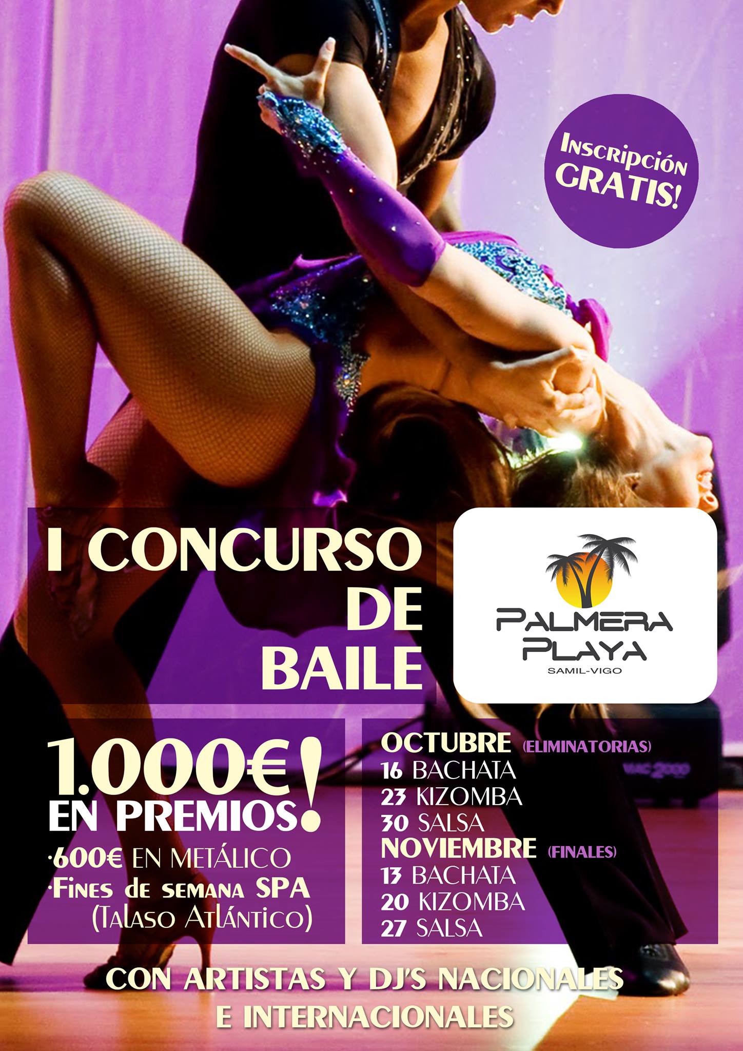 I Concurso de Baile Palmera Playa