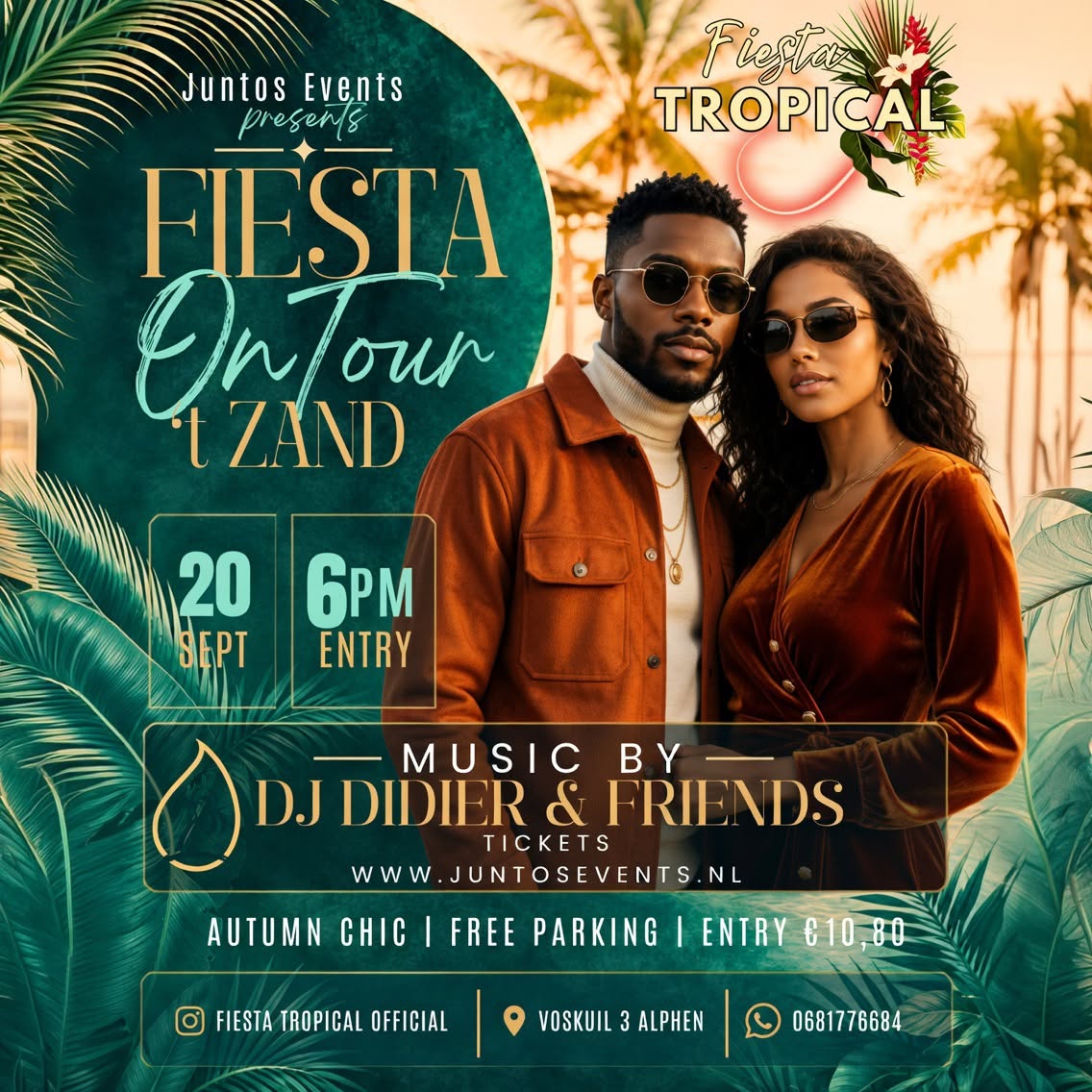 Fiesta Tropical ‘T Zand Autumn Chic