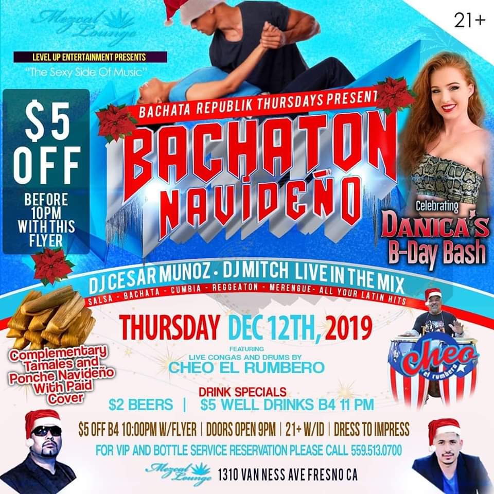 Bachaton Navideño At Mezcal Thursday