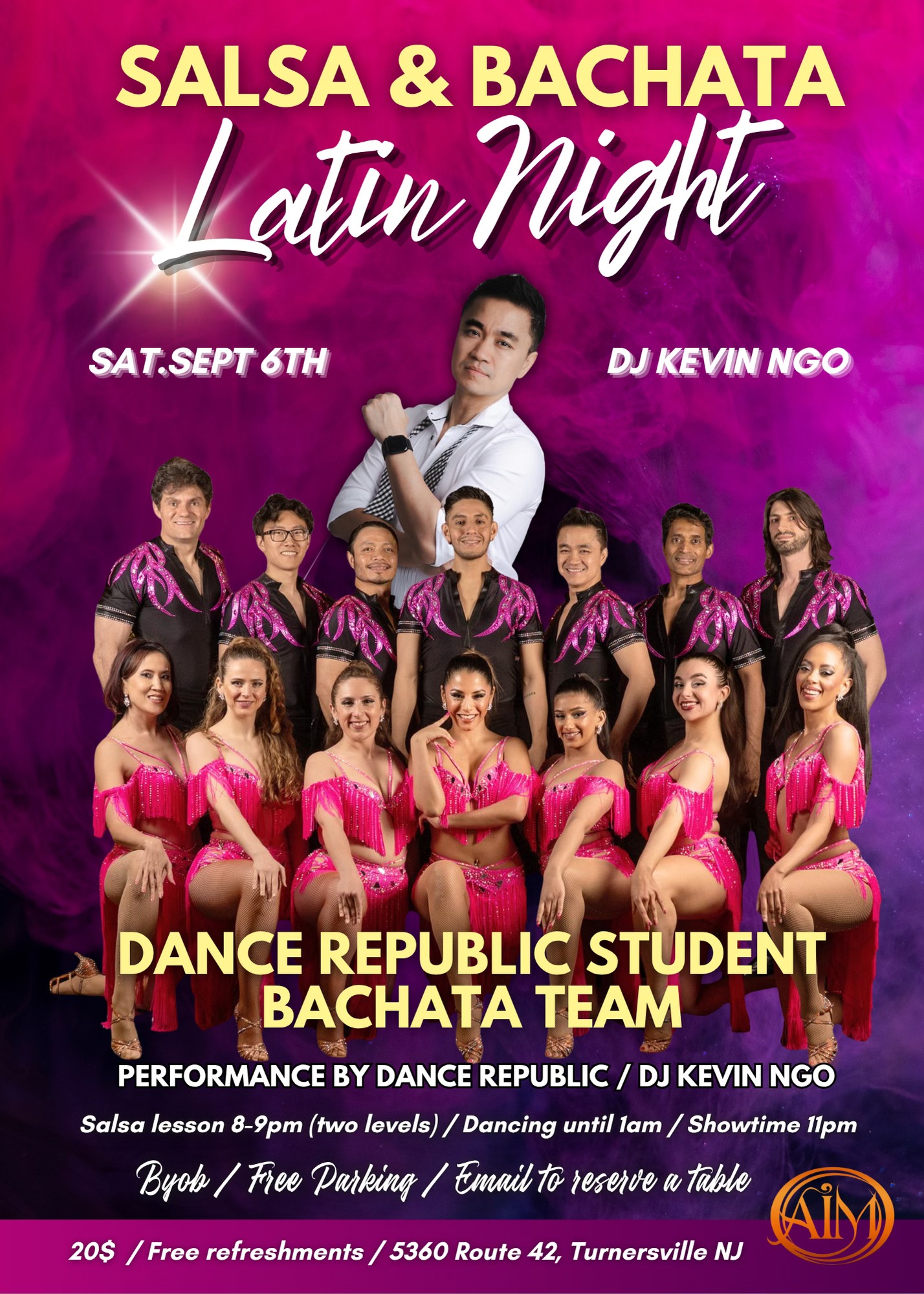 Latin Night with Dance Republic & DJ Kevin Ngo