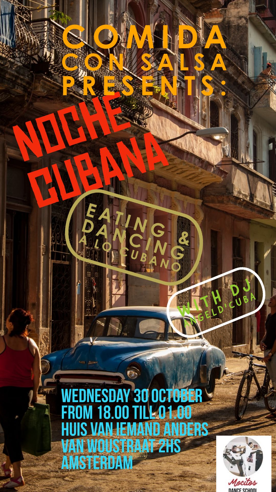 Noche Cubana - Comida y Fiesta!