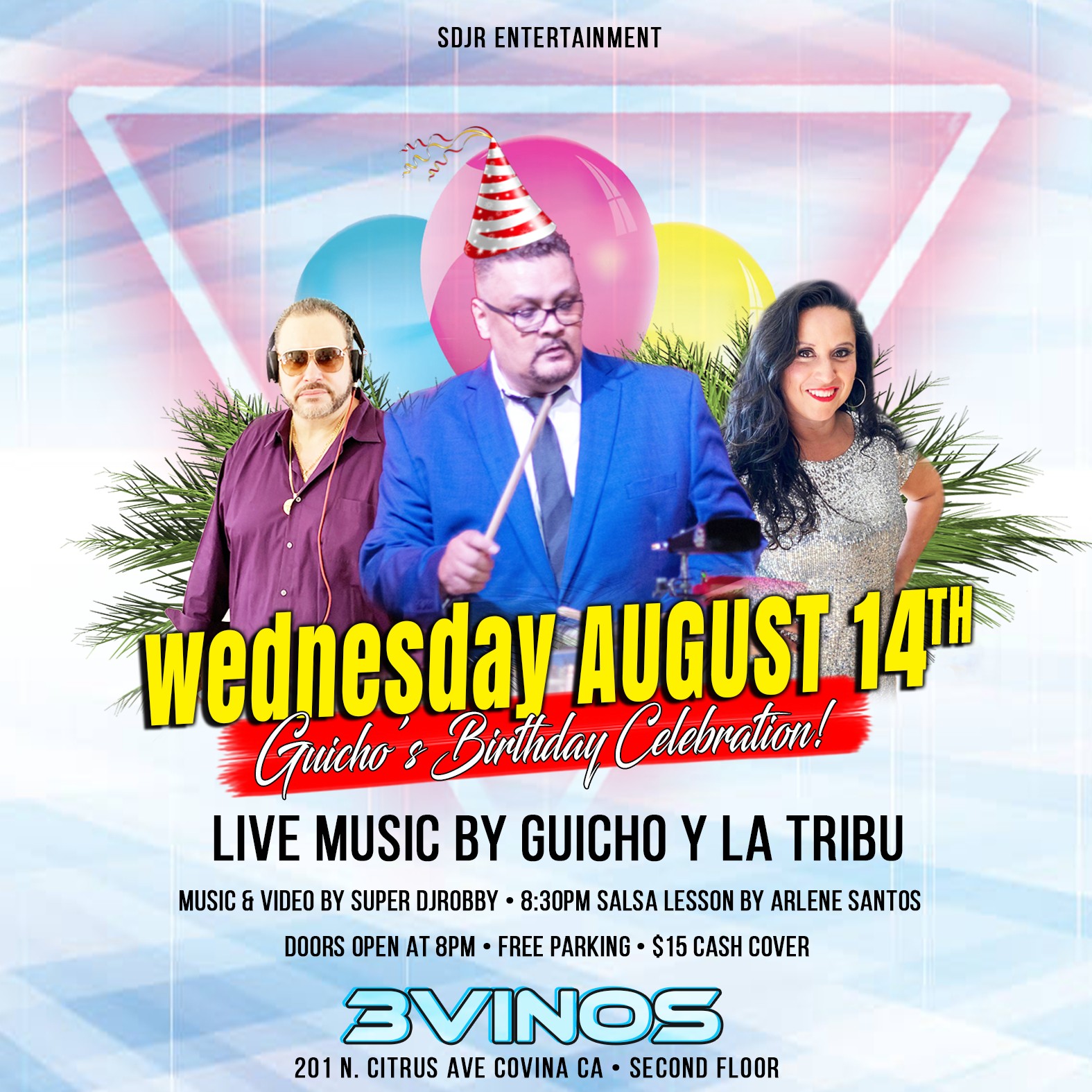 GUICHO'S OFFICIAL BIRTHDAY PARTY WEDNESDAY, AUGUST 14TH