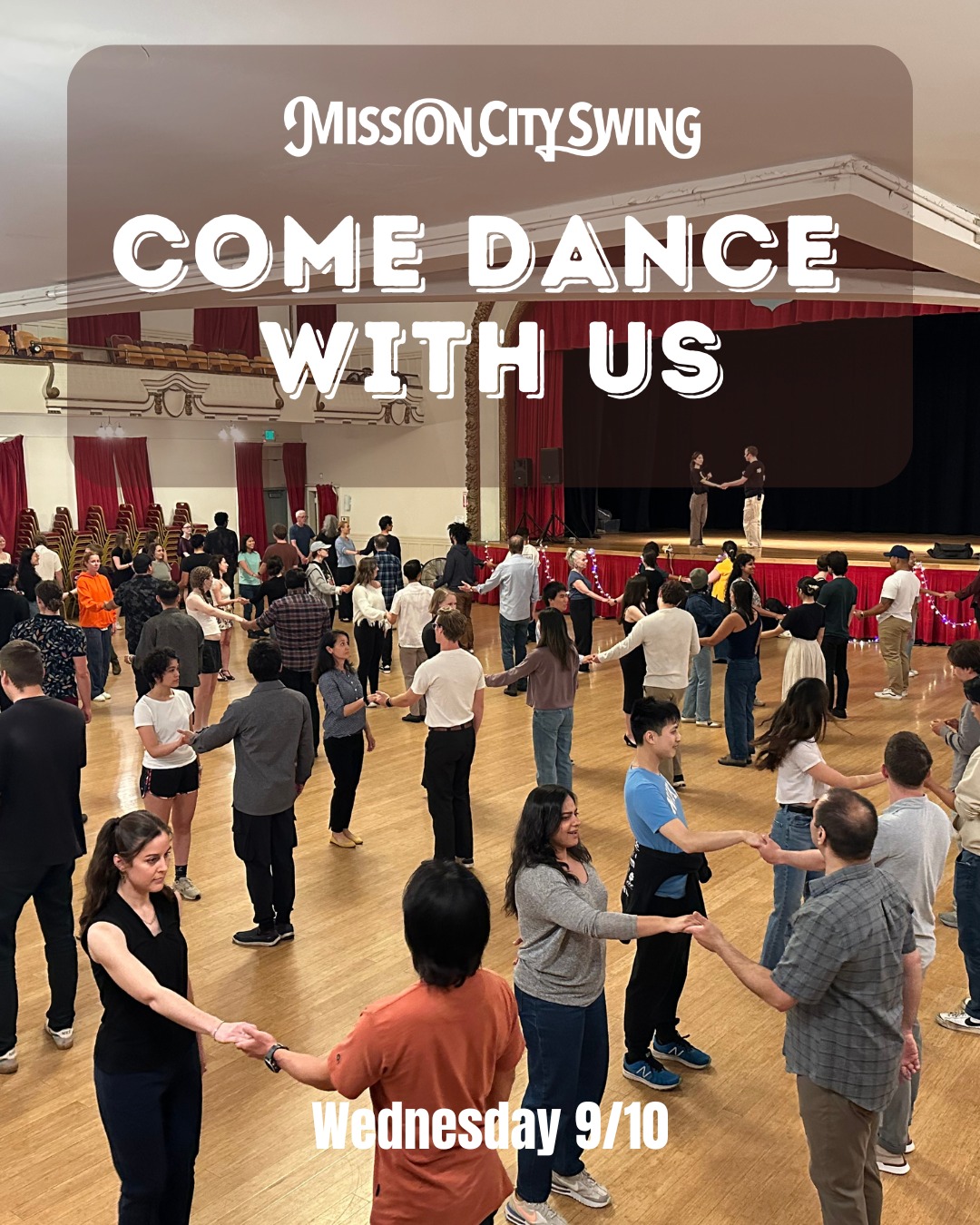 Mission City Swing: 4th week of the class series!
