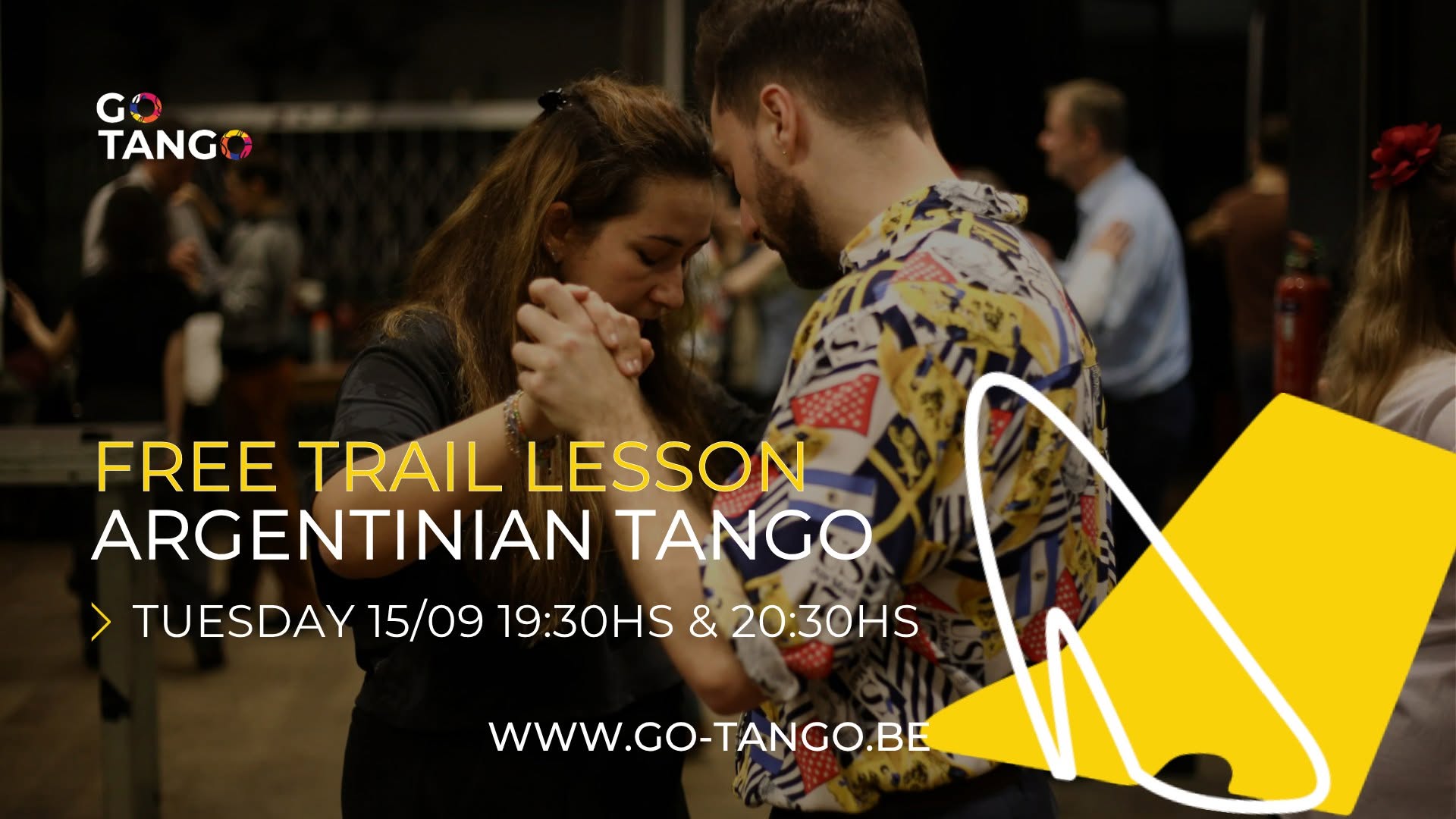 FREE Tango Trial Lesson: Absolute Beginners & No Partner Needed ✨