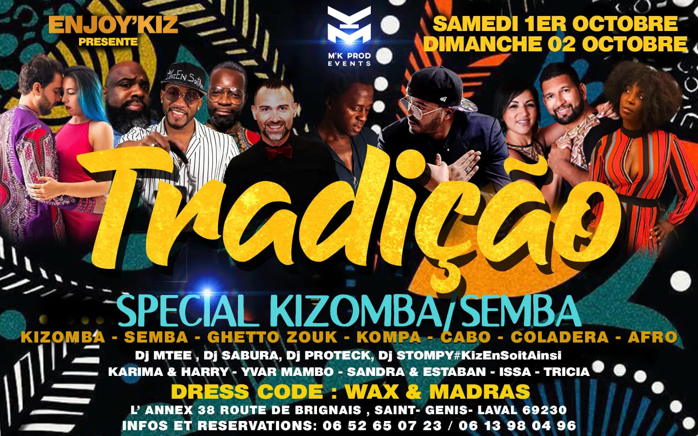 ENJOY'KIZ : TRADIÇÃO - SPÉCIAL KIZOMBA-SEMBA