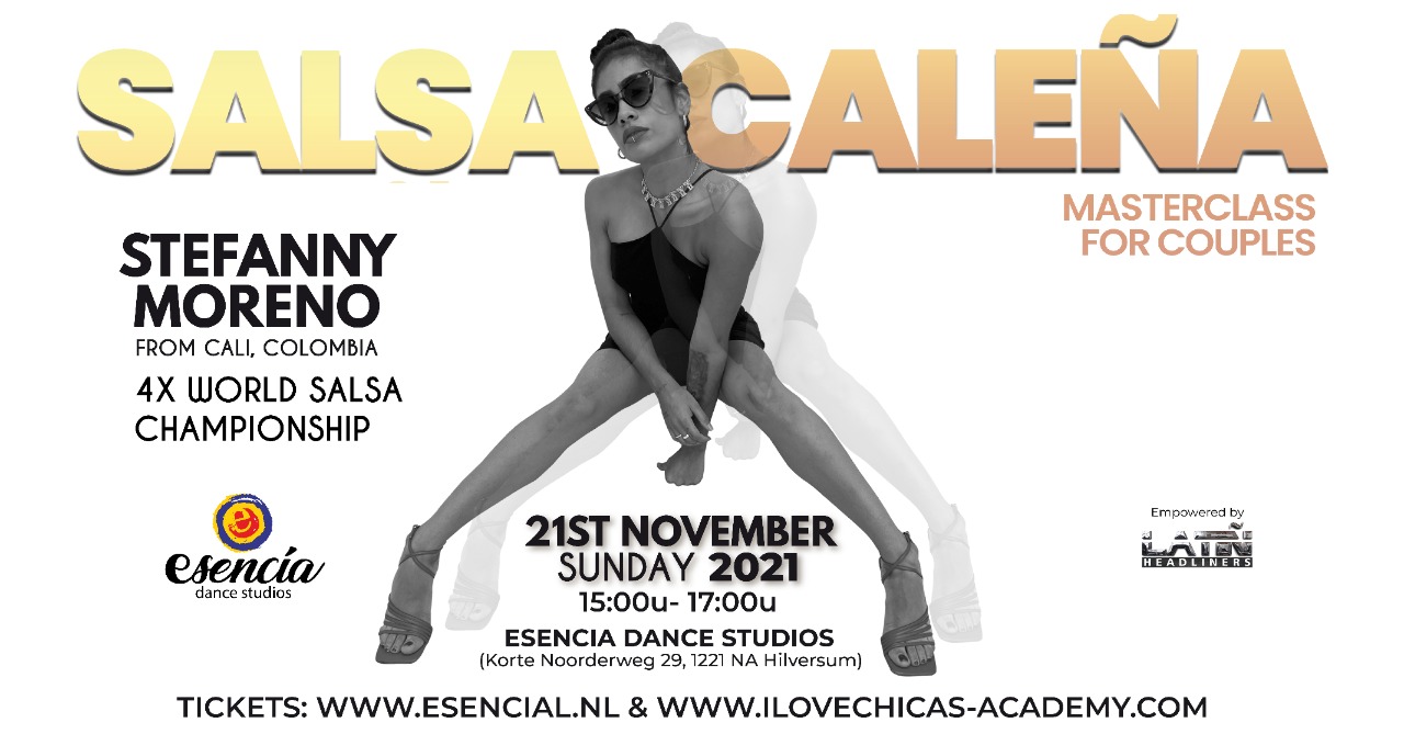 MASTERCLASS SALSA CALENA FOR COUPLES BY STEFANNY MORENO