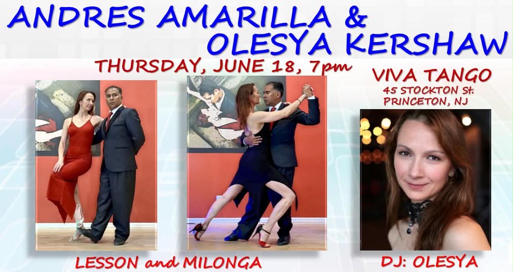 LESSON and MILONGA with DJ
