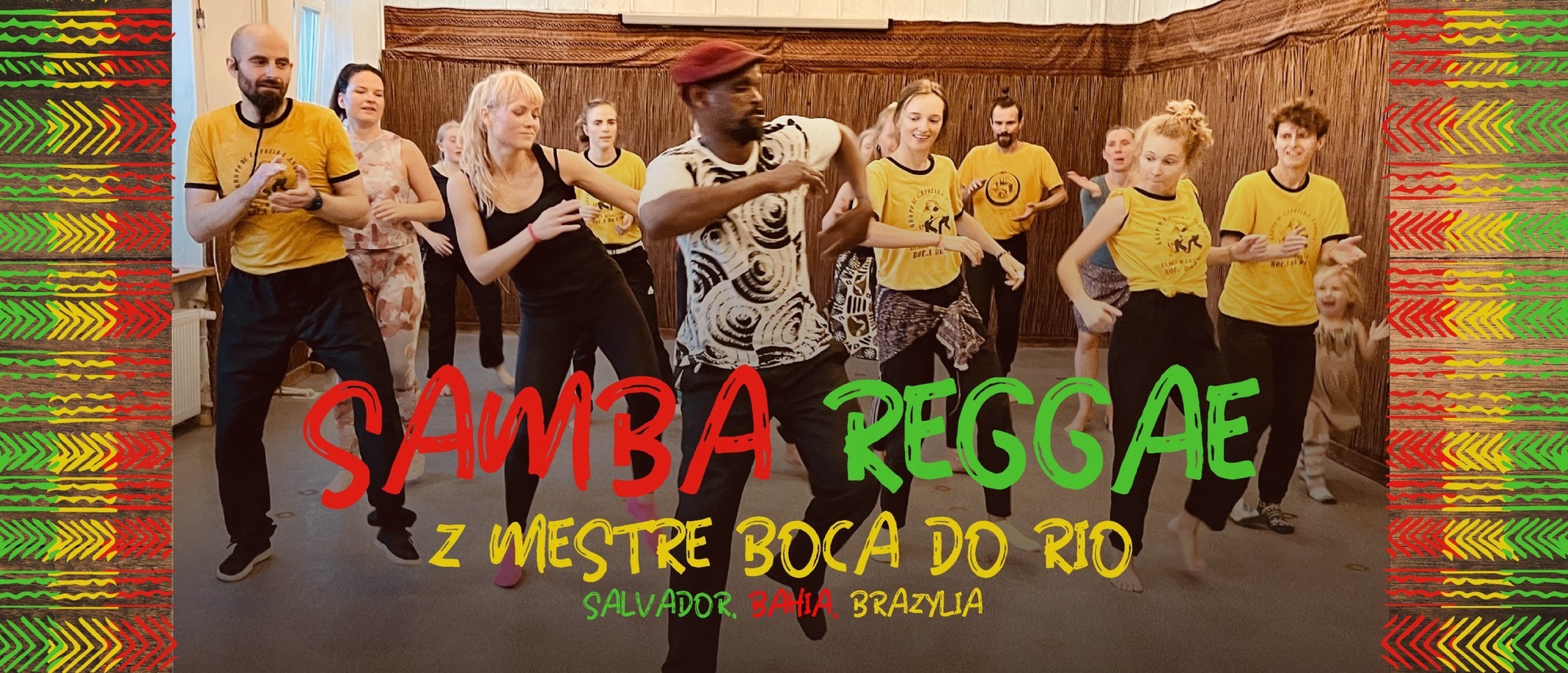 Samba Reggae z Mestre Boca do Rio Zajęcia taneczne