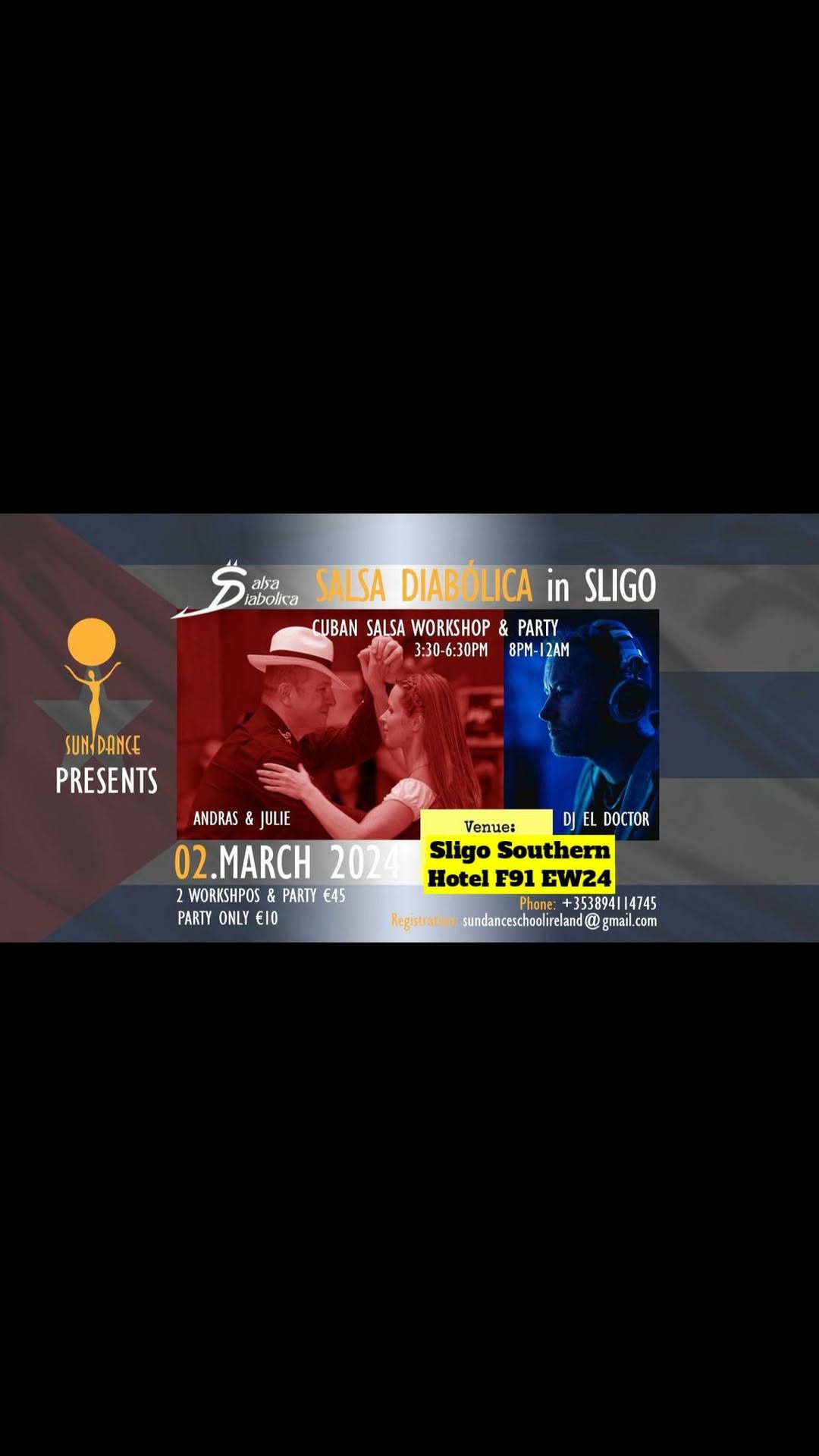 SALSA DIABOLICA in Sligo! Workshop & Party