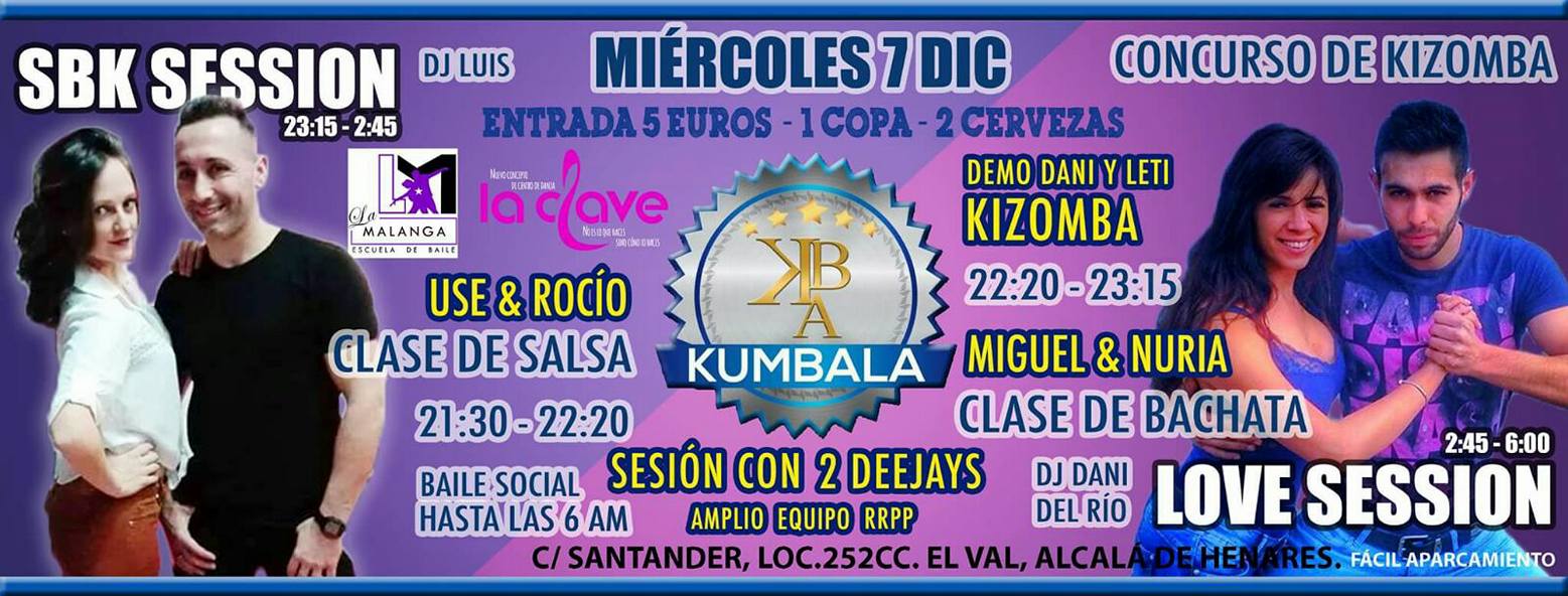 MIÉRCOLES FESTIVO en KUMBALA