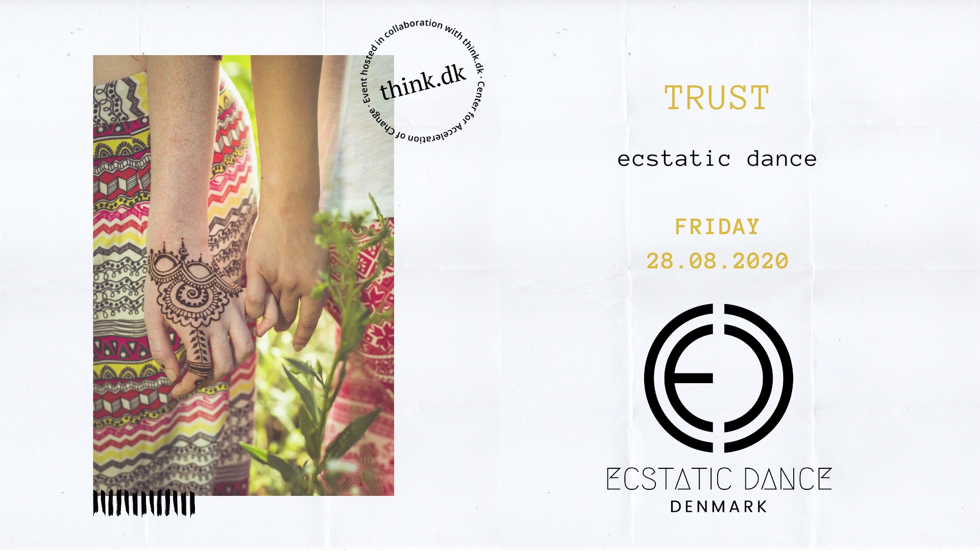 Ecstatic Dance ∎ TRUST ∎ Friday, 28.08.2020