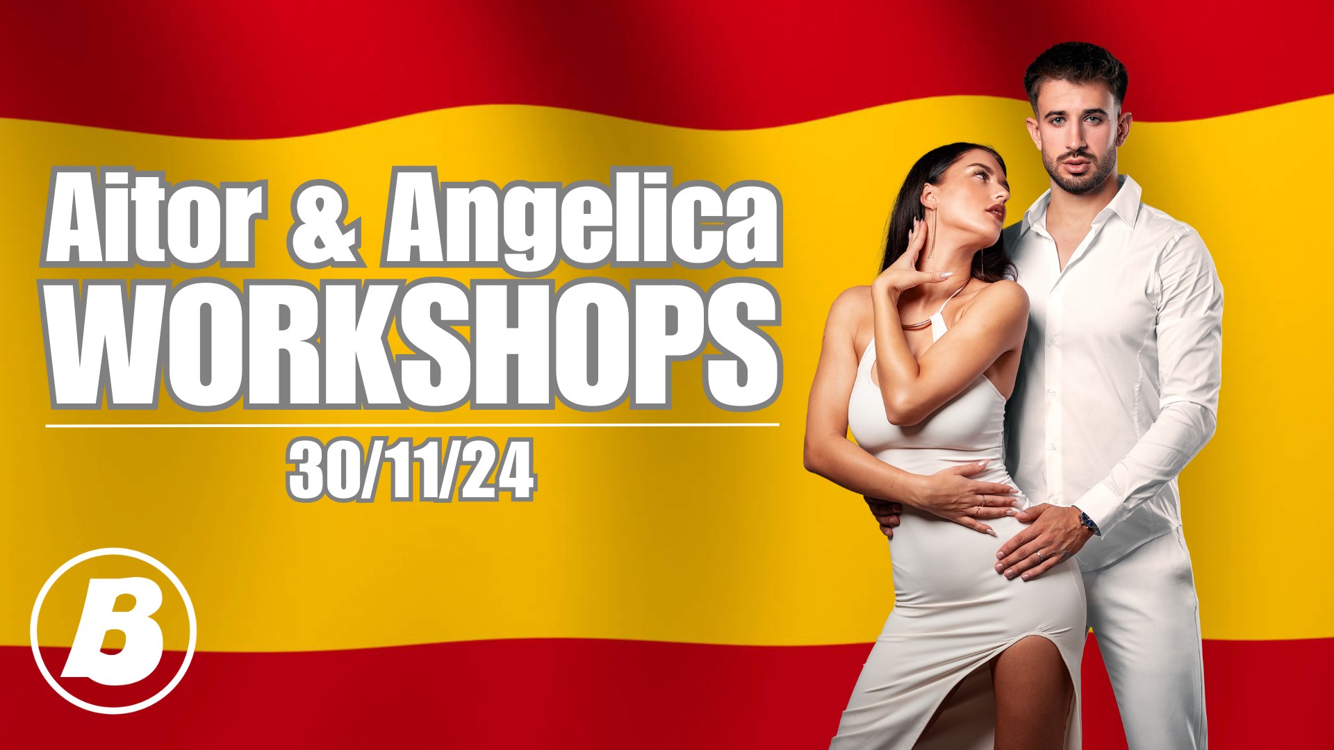 Bachateame presents Aitor and Angelica. Workshops special.