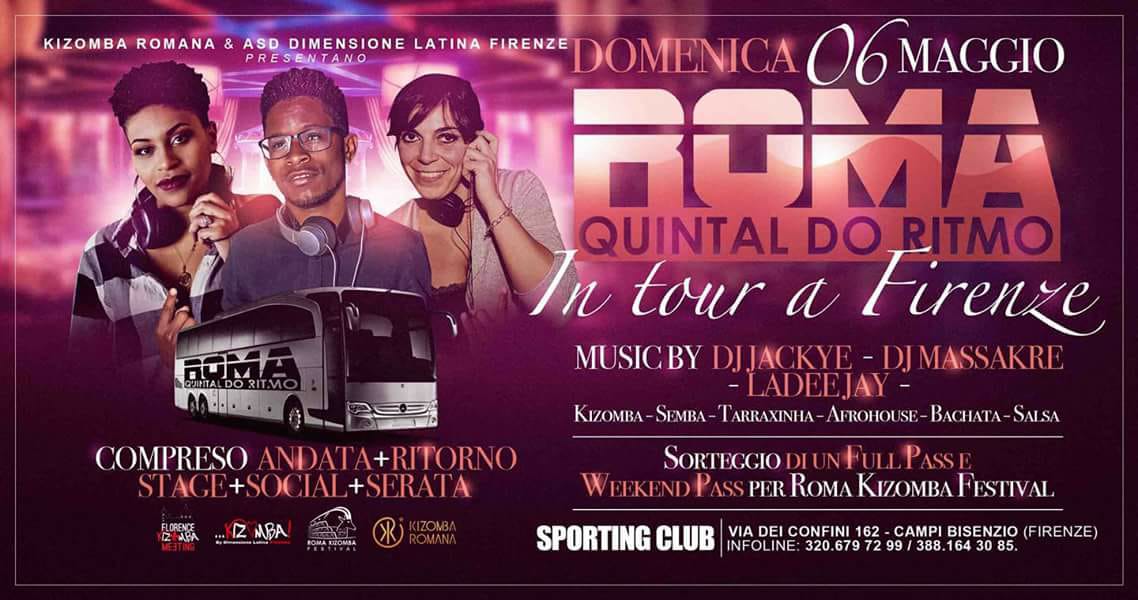 RQR*Roma Quintal Do Ritmo in Tour(Firenze)