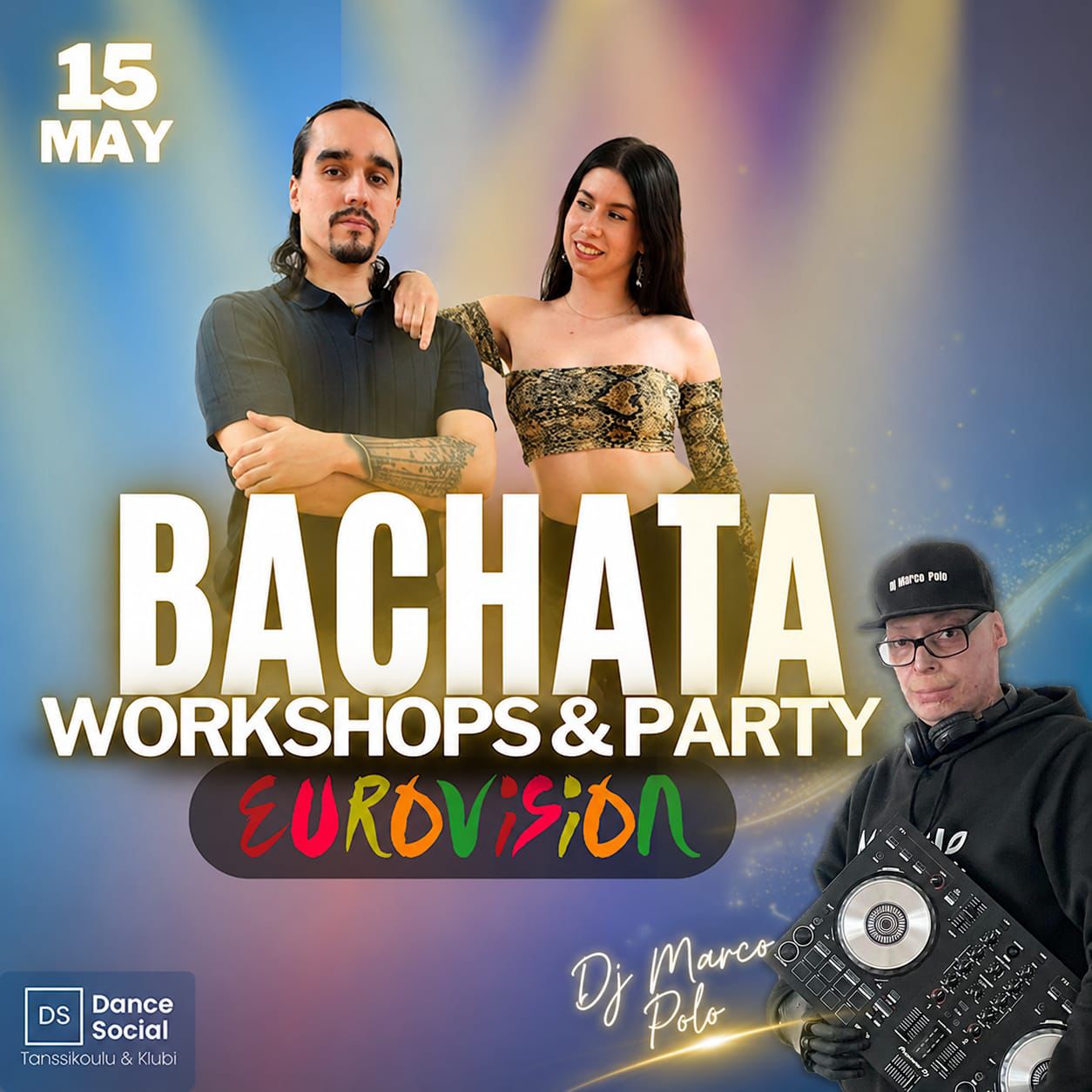 ✨ SPECIAL EUROVISION EDITION Bachata Workshops & Party ✨ with Jordi & Elli