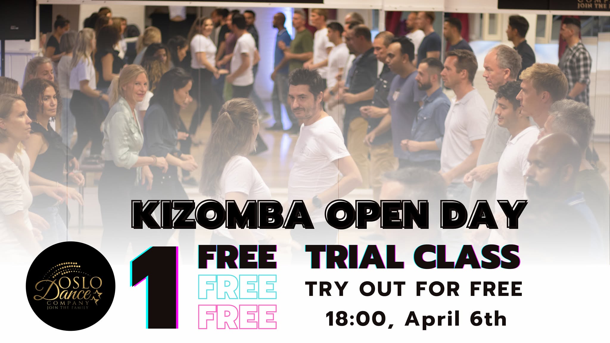 FREE Kizomba Beginners Trial & 8Weeks Course