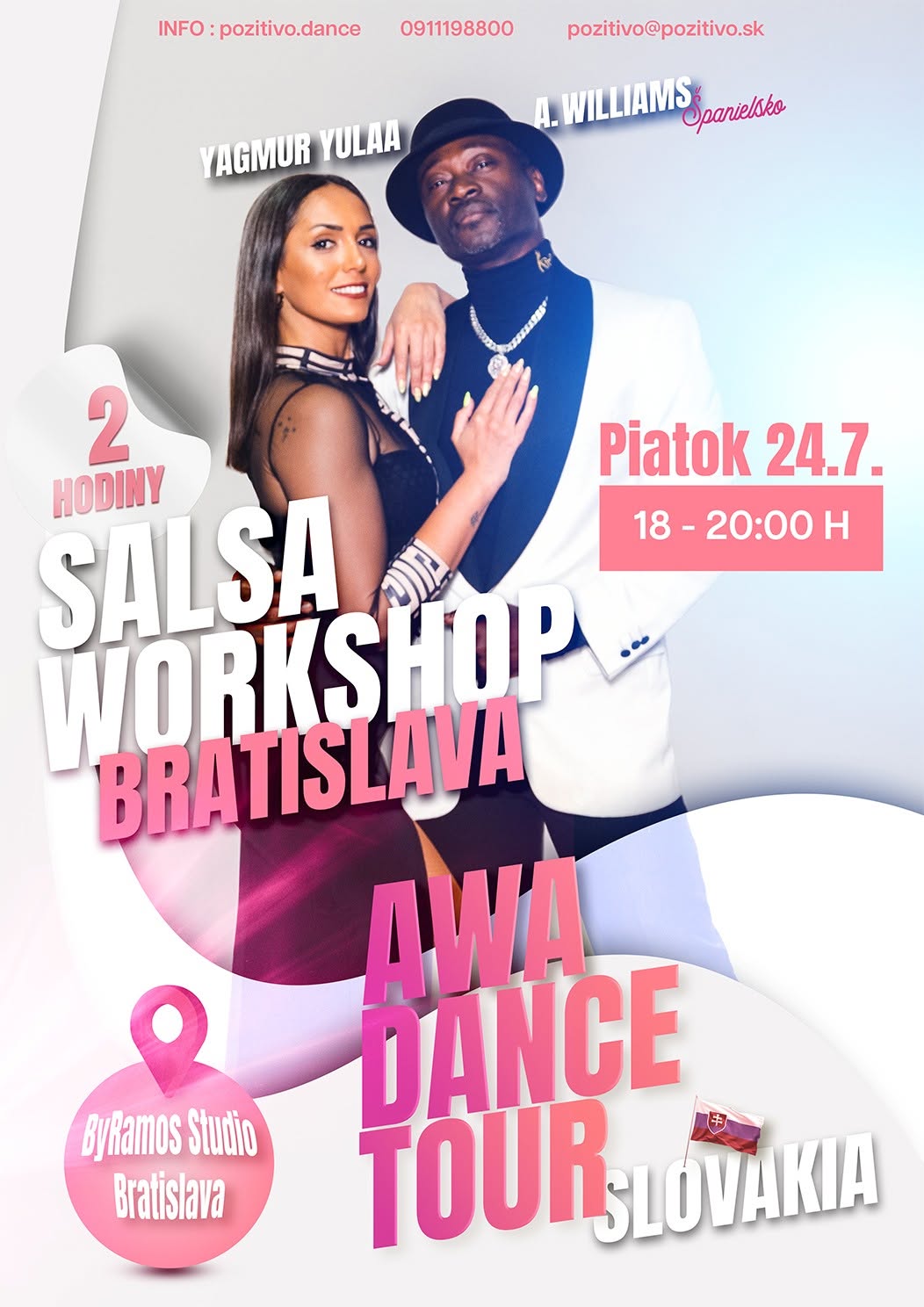 AWA Dance TOUR Slovakia BRATISLAVA