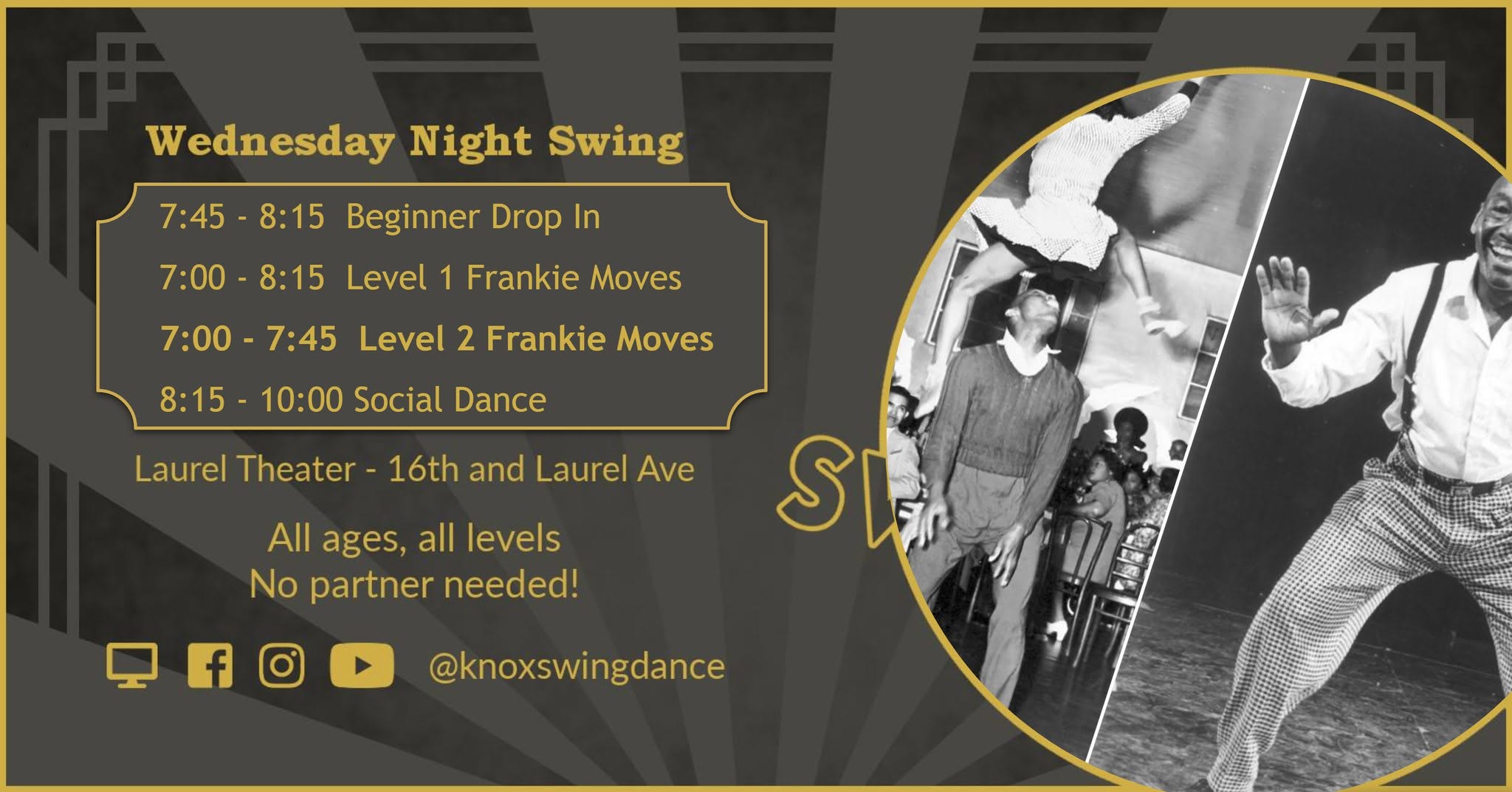 World Lindy Hop Month - Level 2 Swing Series