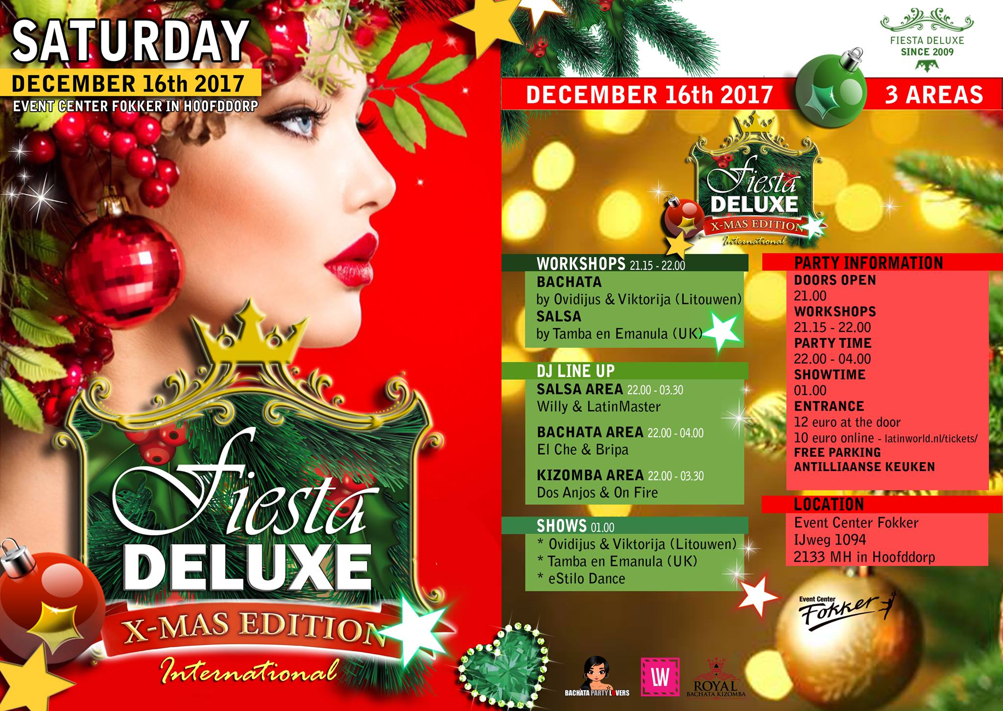 Fiesta Deluxe - International X-MAS Edition (3 AREAS)