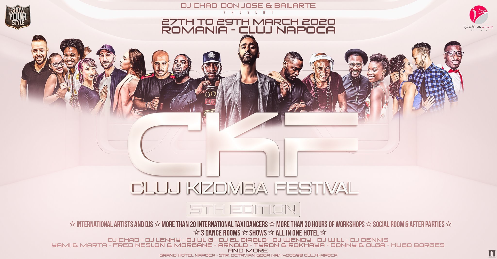 (CANCELED) Cluj Kizomba Festival 2020 (5th edition)