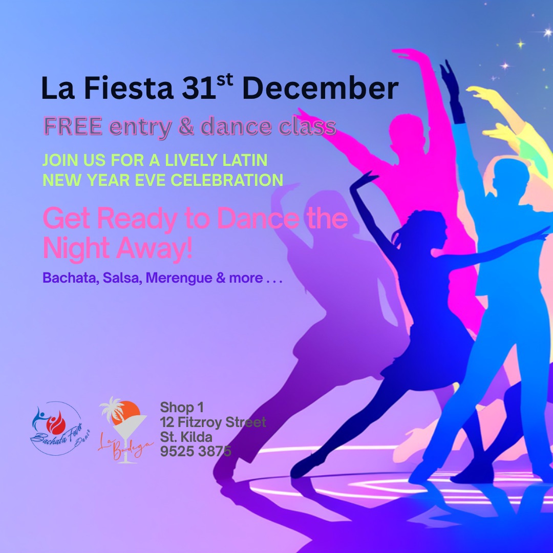 LA FIESTA New Year Eve Latin Dance Party