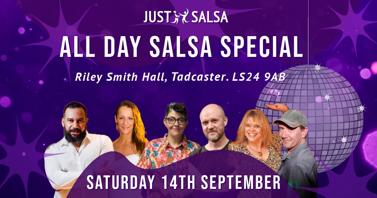 Just Salsa All day event at Riley Smith Hall - September 2024