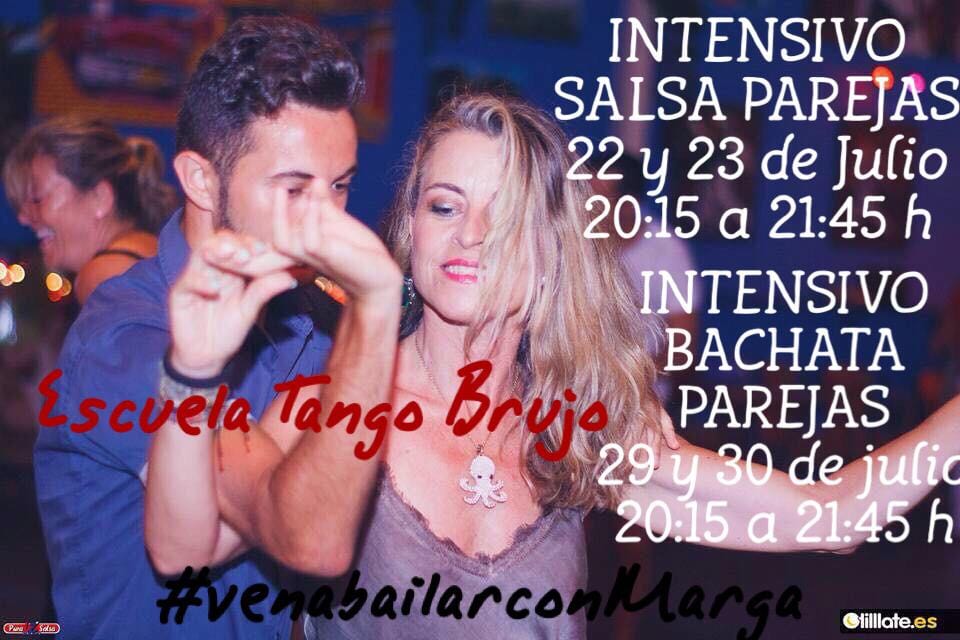 INTENSIVO DE SALSA Y BACHATA CON MARGA ORTEGA