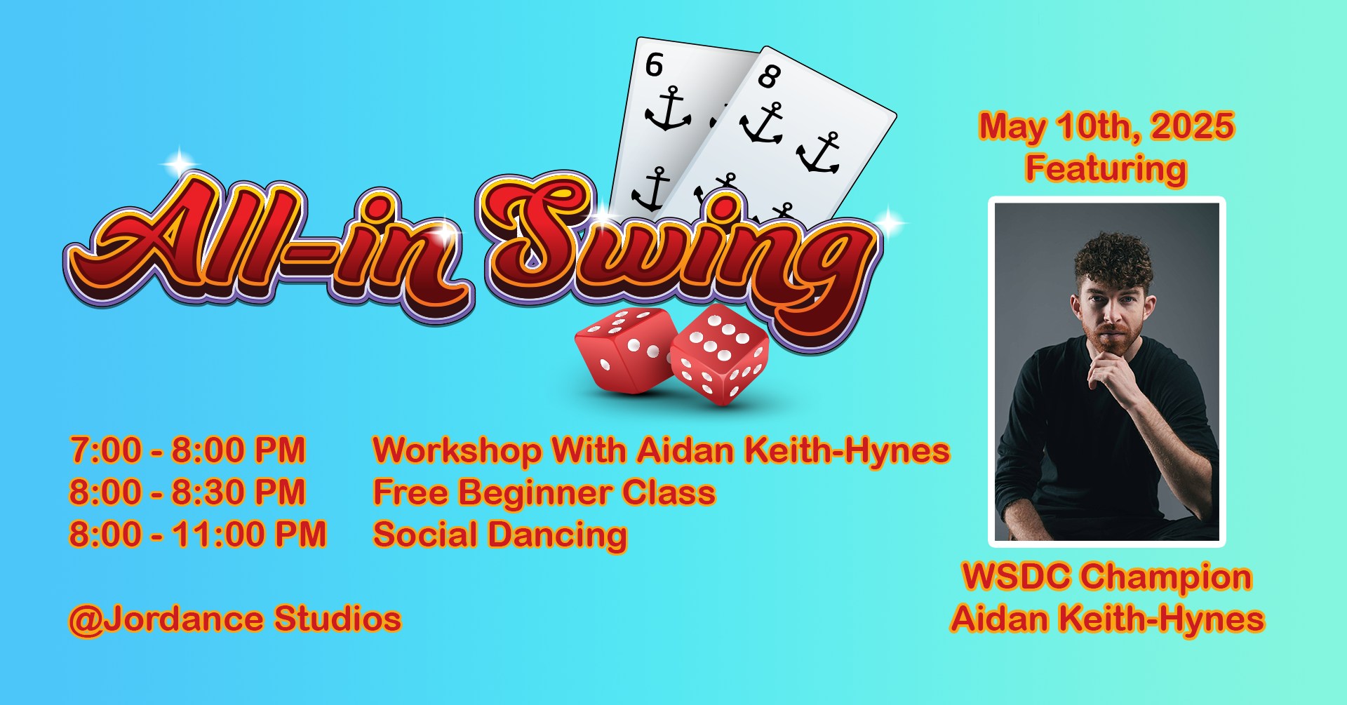 All-in Swing Saturday - May 2025 - Ft. Aidan Keith-Hynes