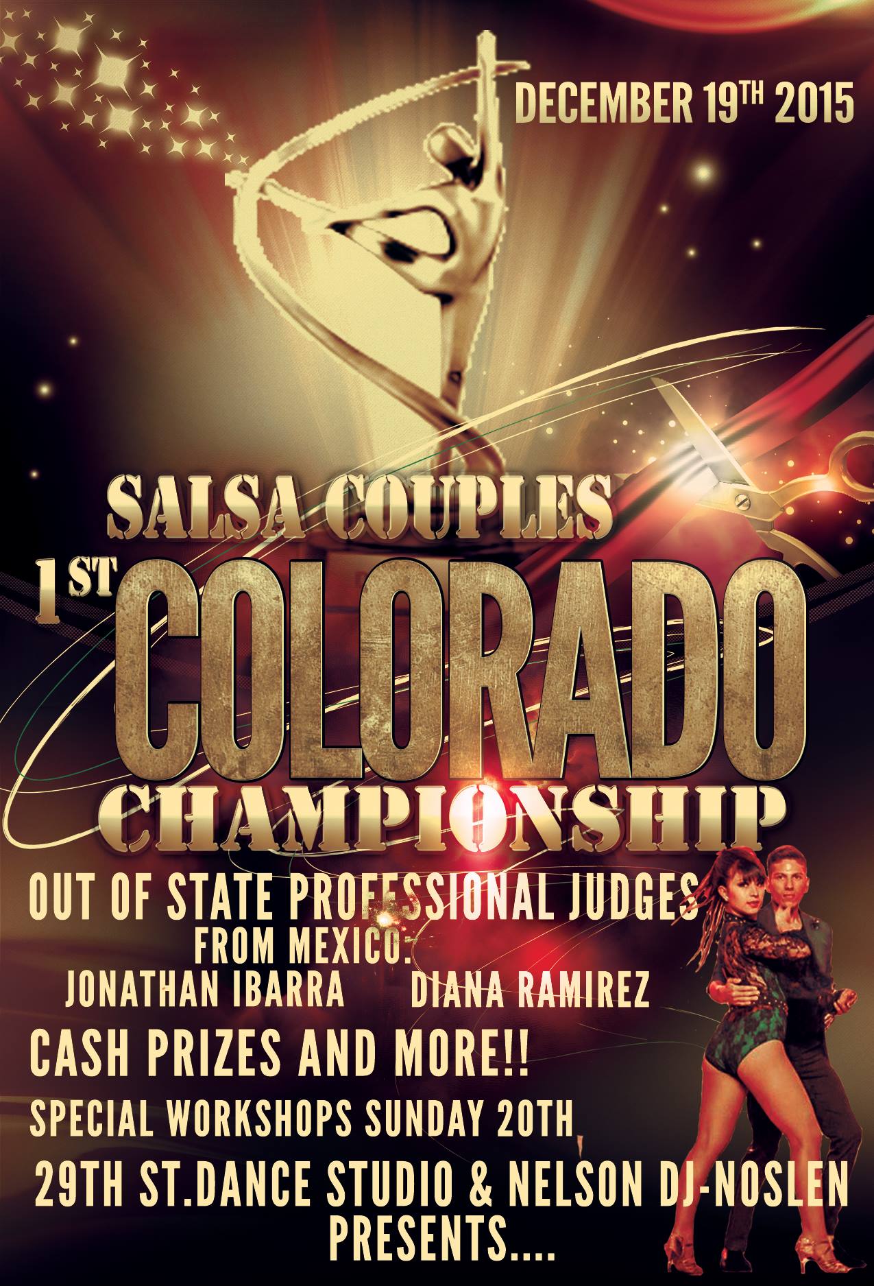 SALSA COUPLES 1ST COLORADO CHAMPIONSHIP 2015