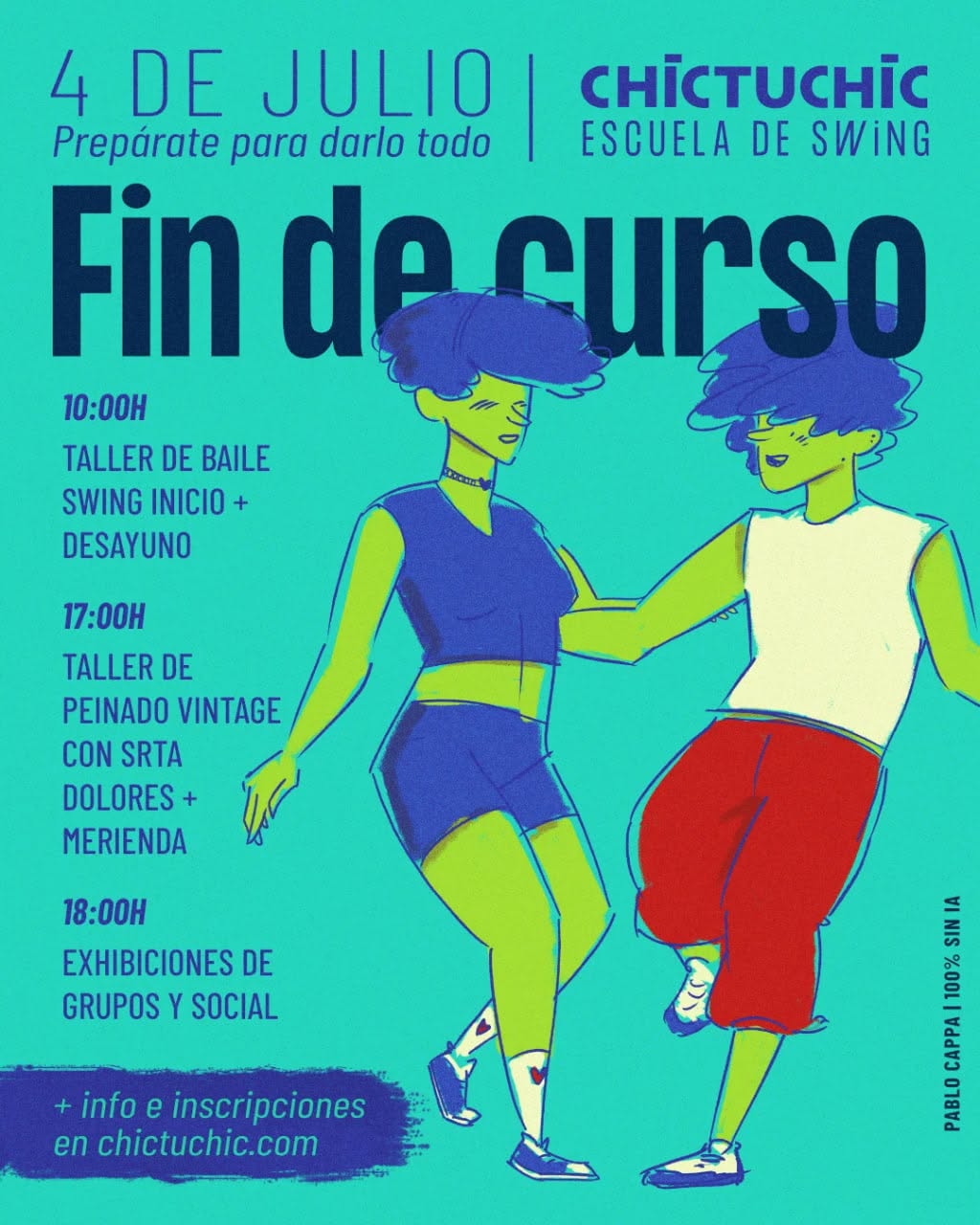 Talleres y Baile Social Fin de Curso Chictuchic