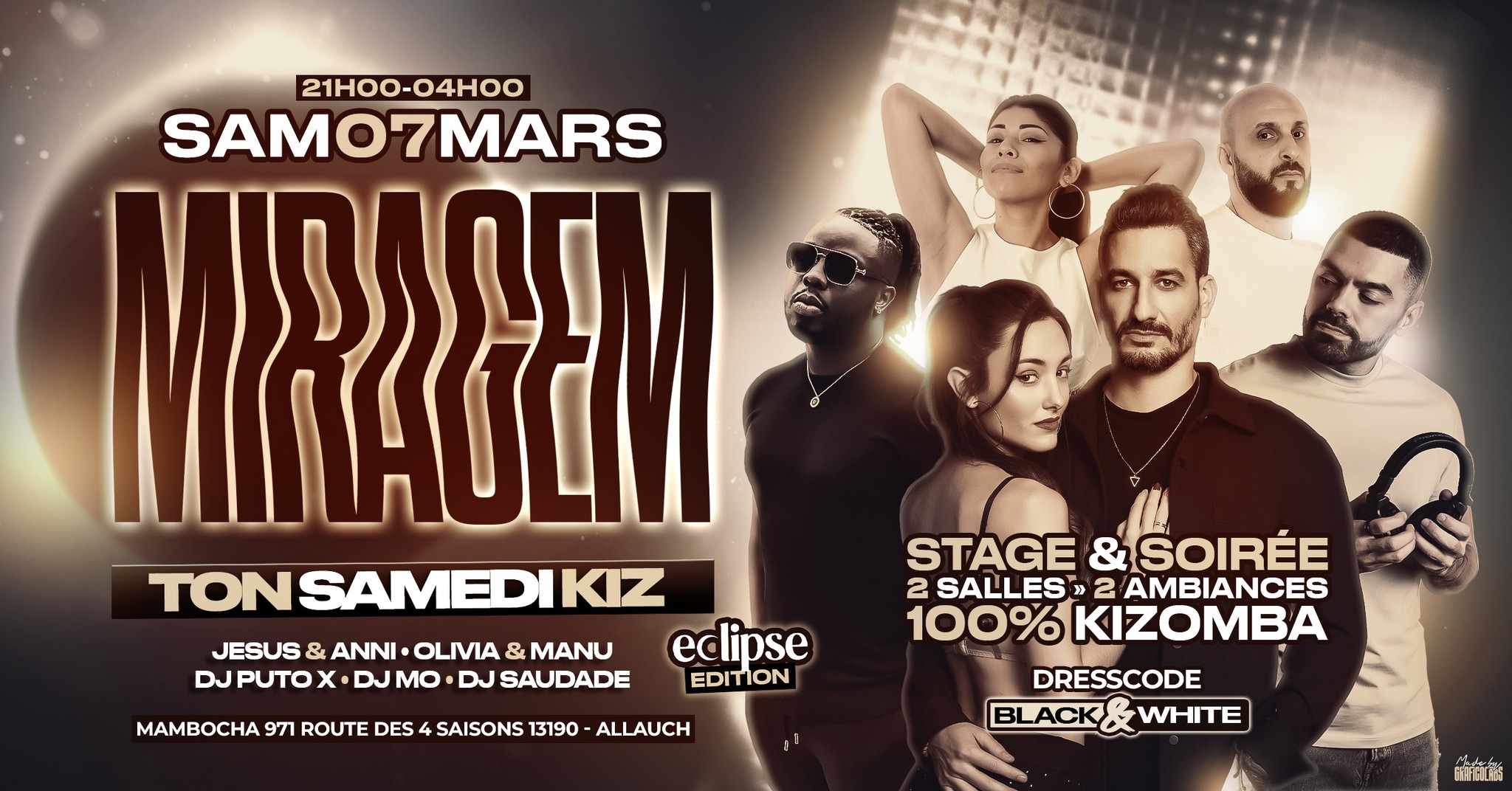 Miragem - Ton samedi Kiz - Édition Mars