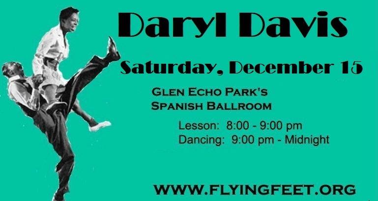 Swing Dance with Daryl Davis at Glen Echo - 12 15